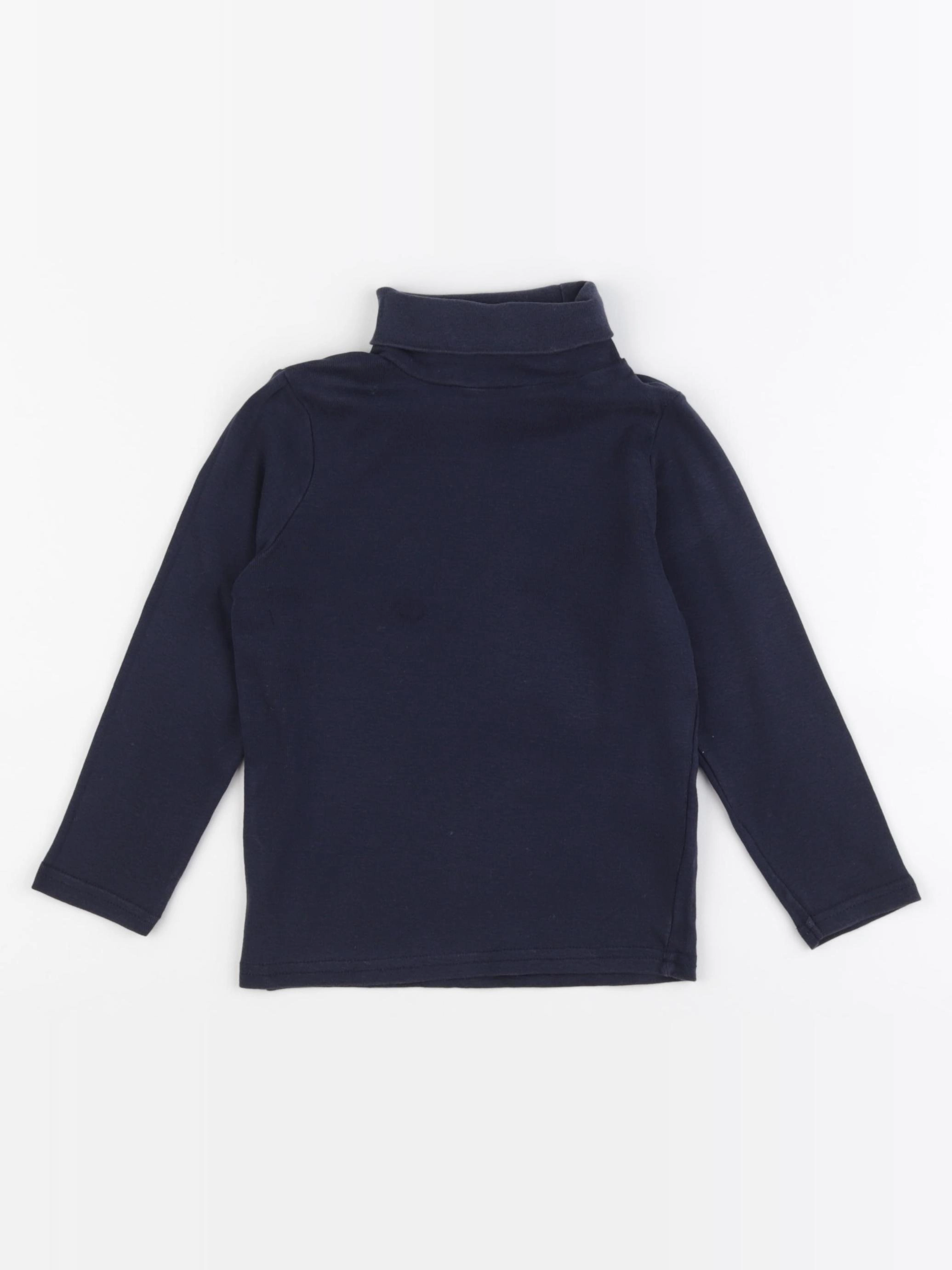 Vertbaudet - sous-pull bleu - 5 ans