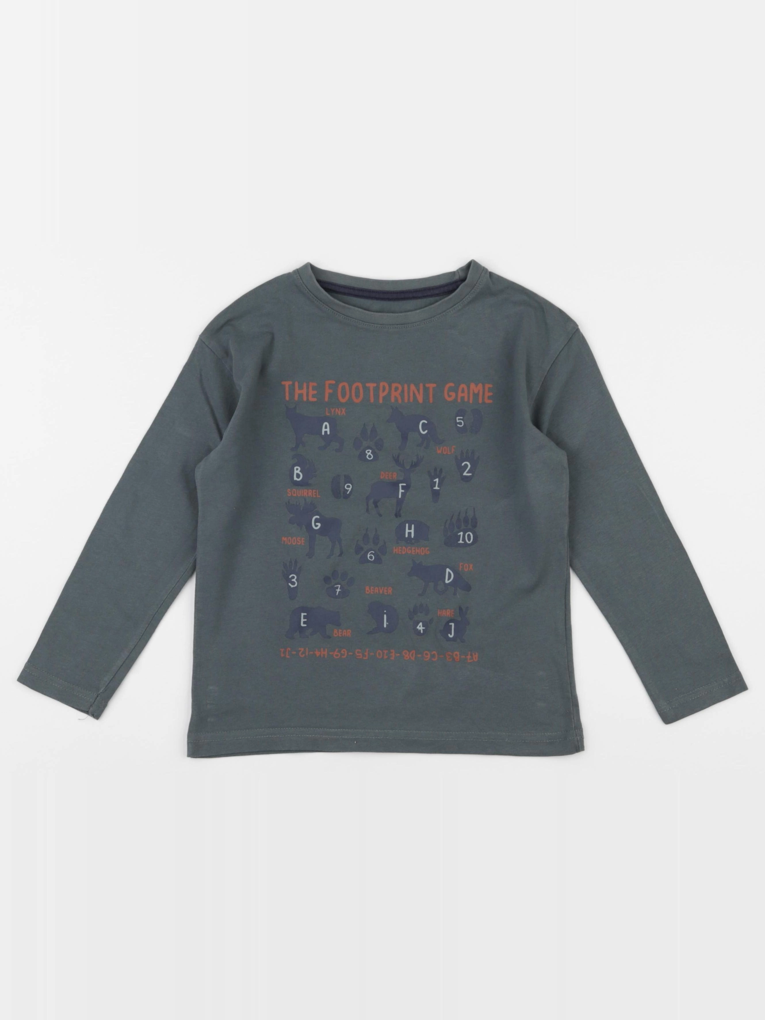 Vertbaudet - tee-shirt vert - 5 ans