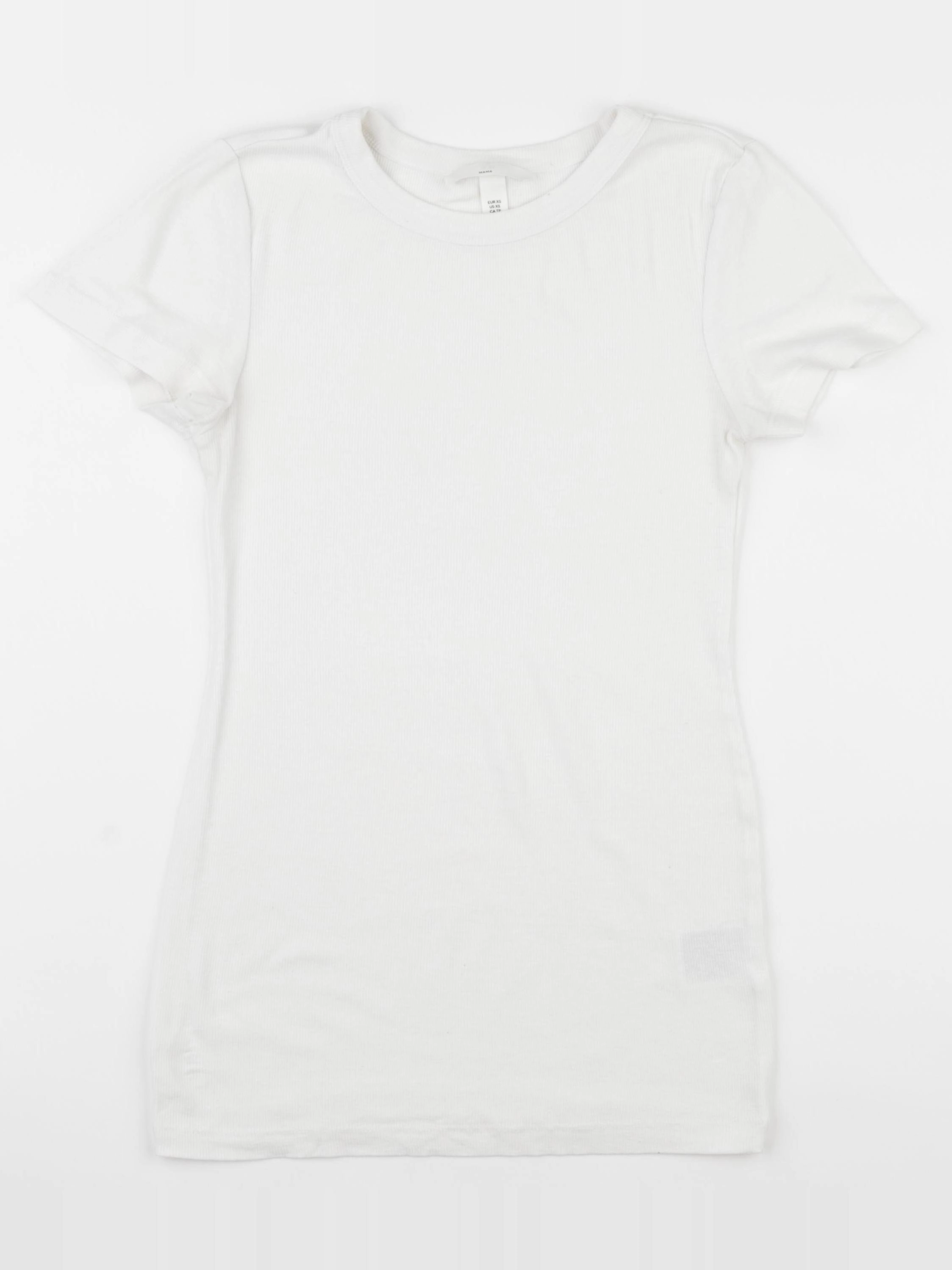 H&M - tee-shirt grossesse blanc - 34