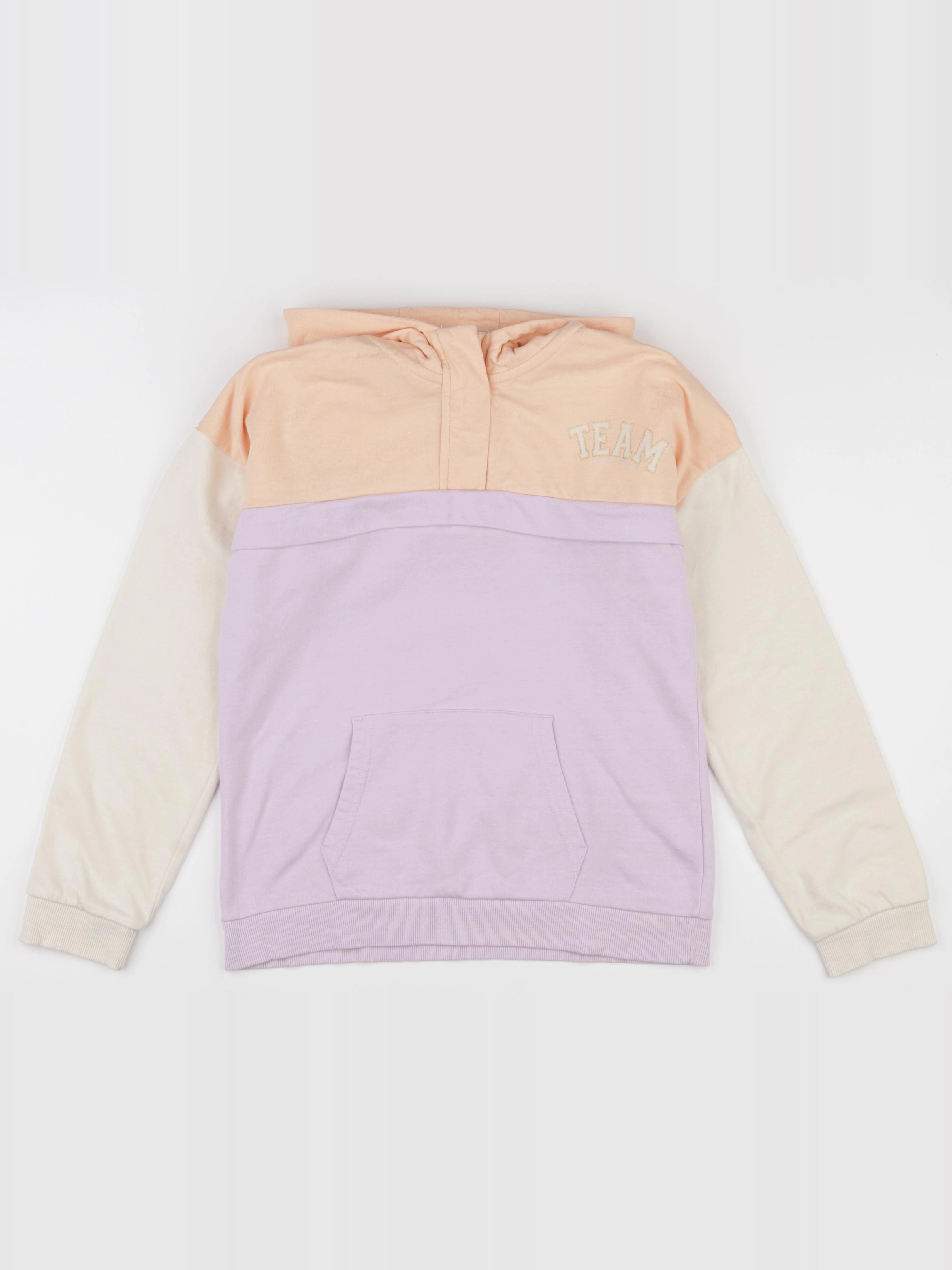 Vertbaudet - sweat multicolore - 14 ans