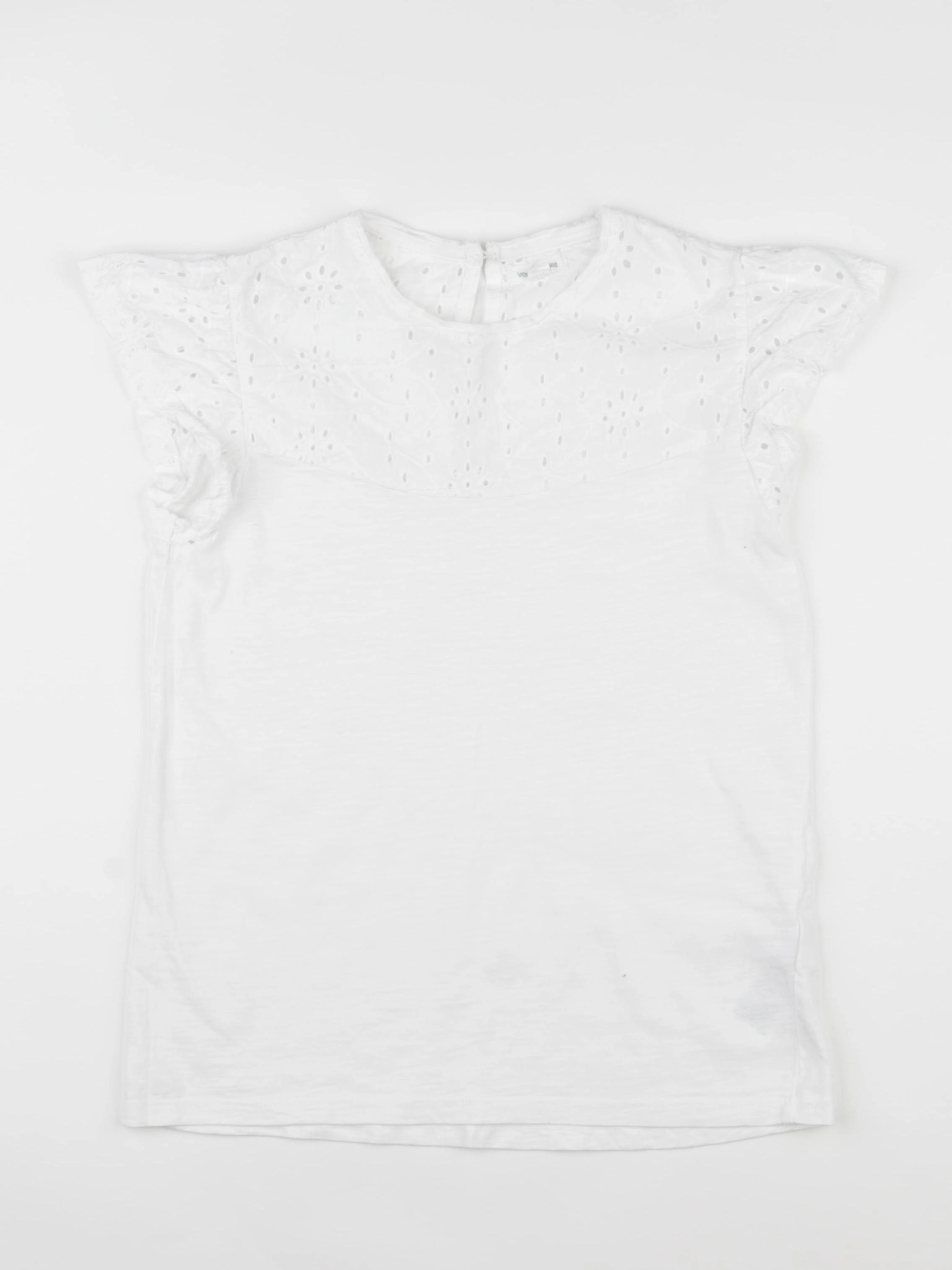 Vertbaudet - tee-shirt blanc - 12 ans