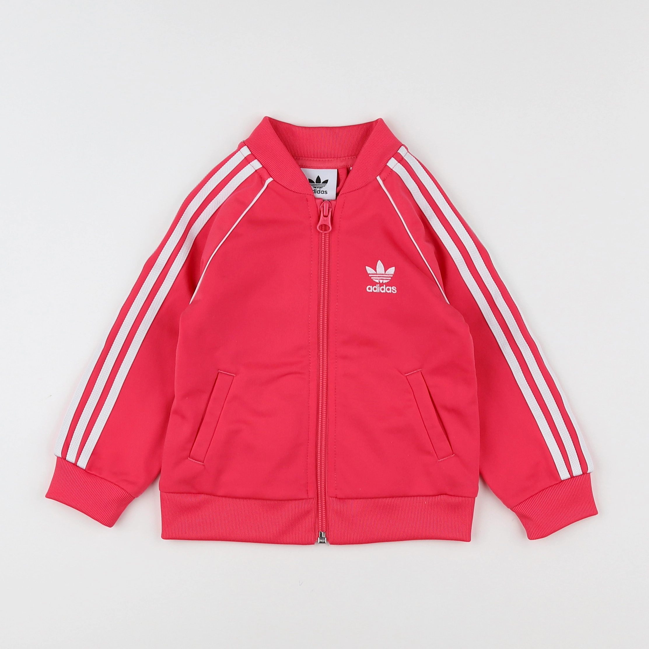 Adidas - sweat rose - 9/12 mois