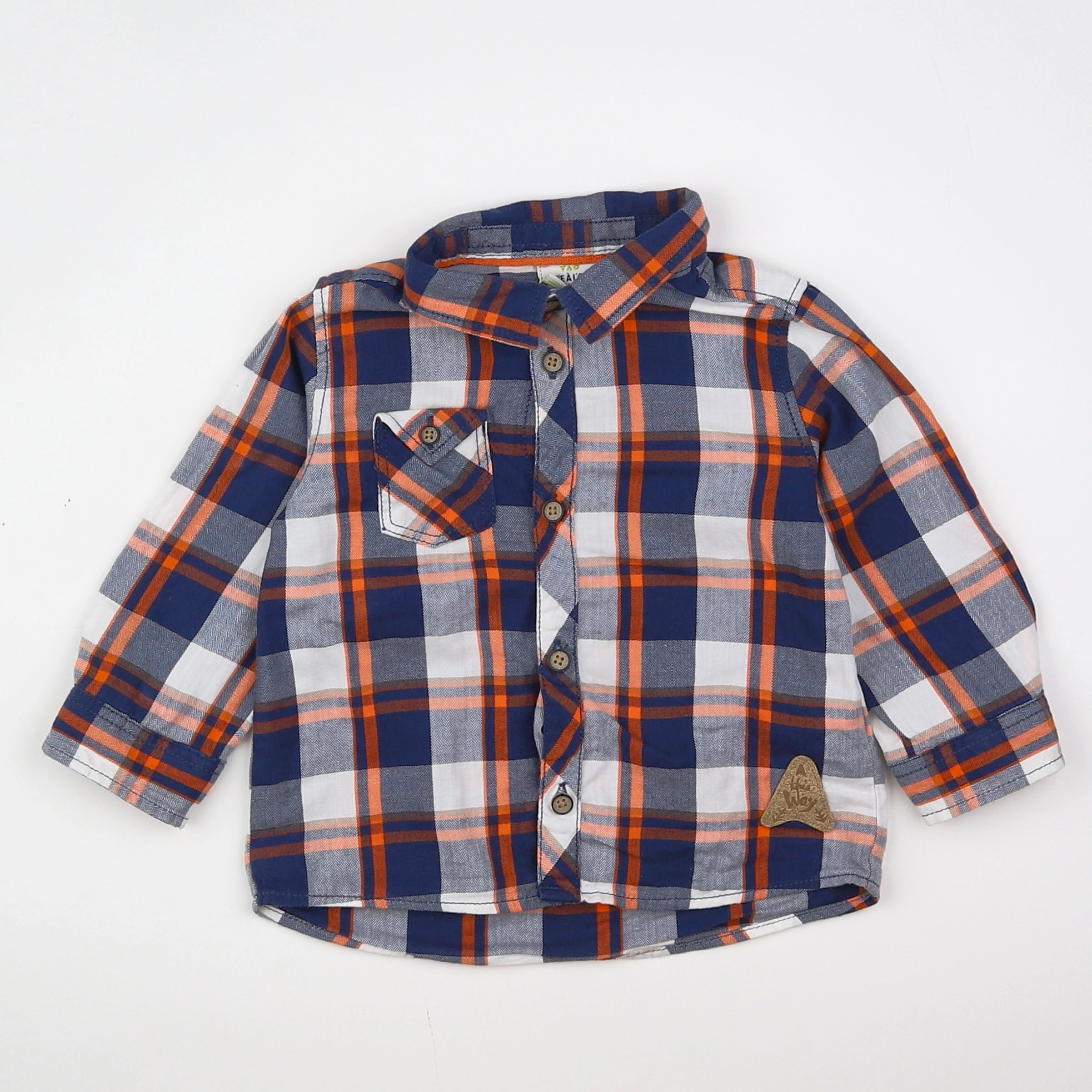 Tape à l'oeil - chemise multicolore - 12 mois