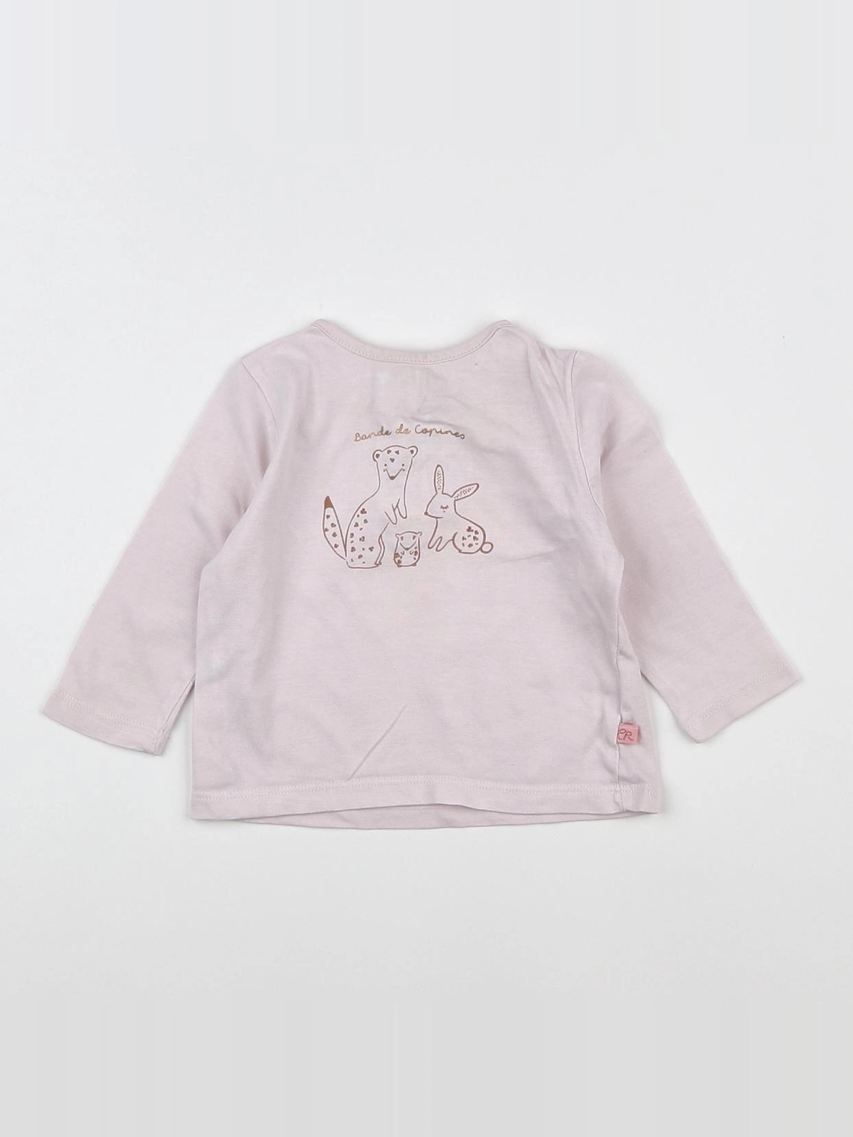 Cadet Rousselle - tee-shirt rose - 6 mois
