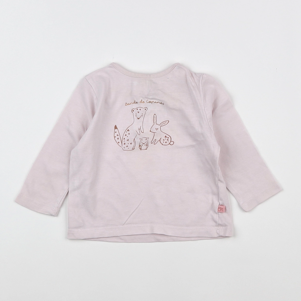 Cadet Rousselle - tee-shirt rose - 6 mois