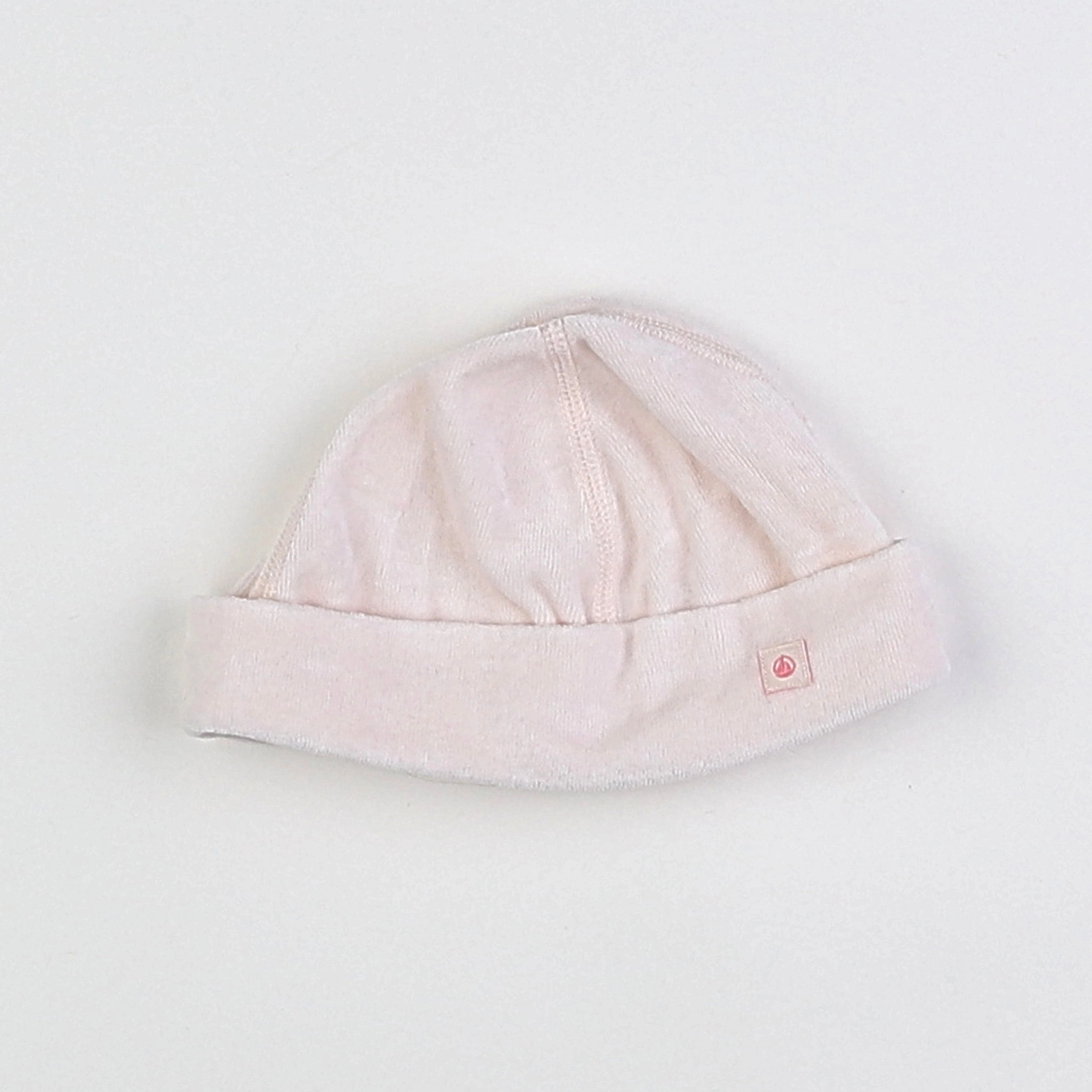 Petit Bateau - bonnet de naissance rose - 3 mois