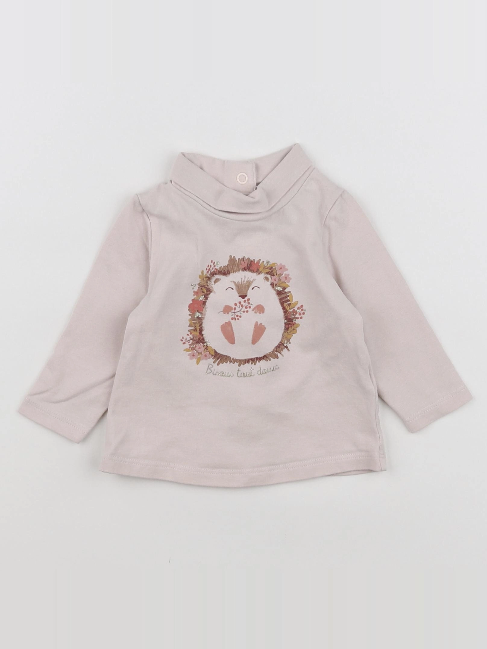 Tape à l'oeil - tee-shirt rose - 3 mois