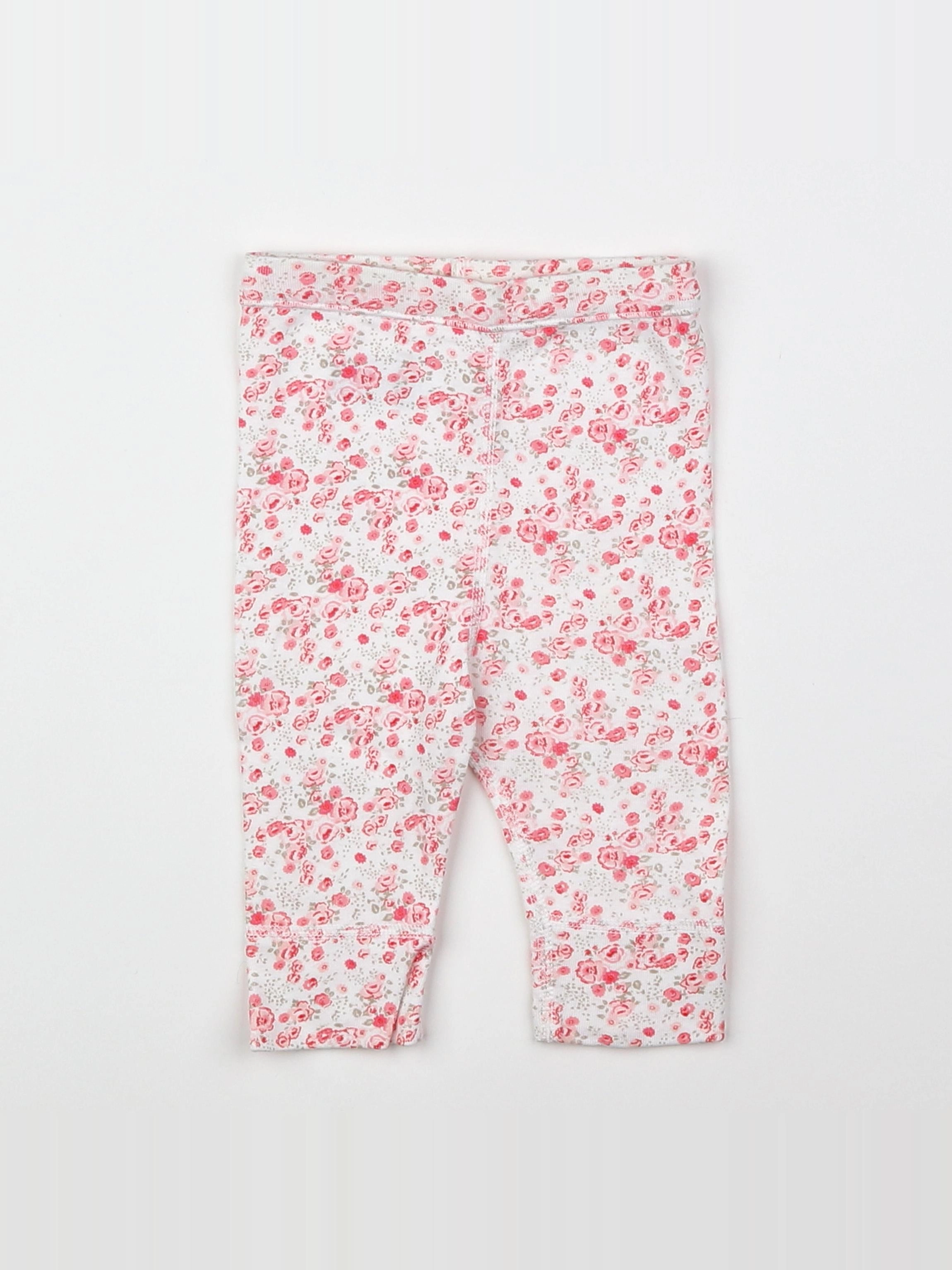Petit Bateau - legging rose - 3 mois
