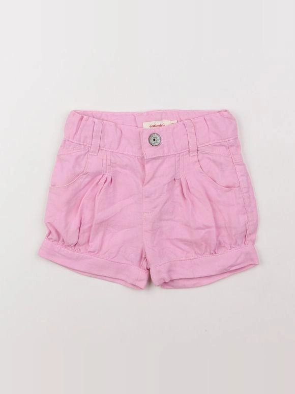 Catimini - short rose - 12 mois