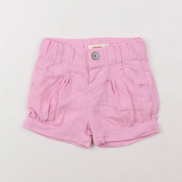 Catimini - short rose - 12 mois