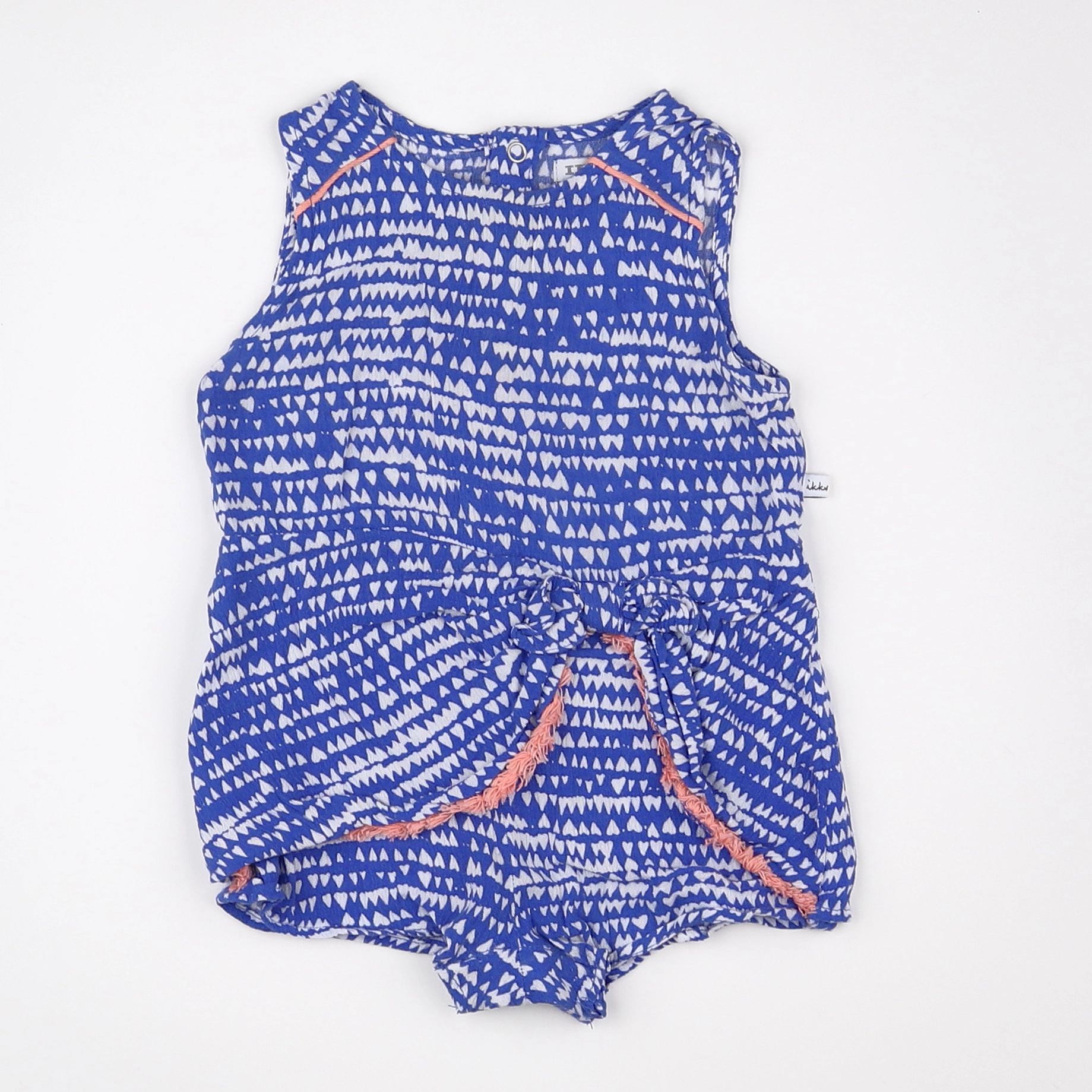 IKKS - combinaison bleu - 12 mois