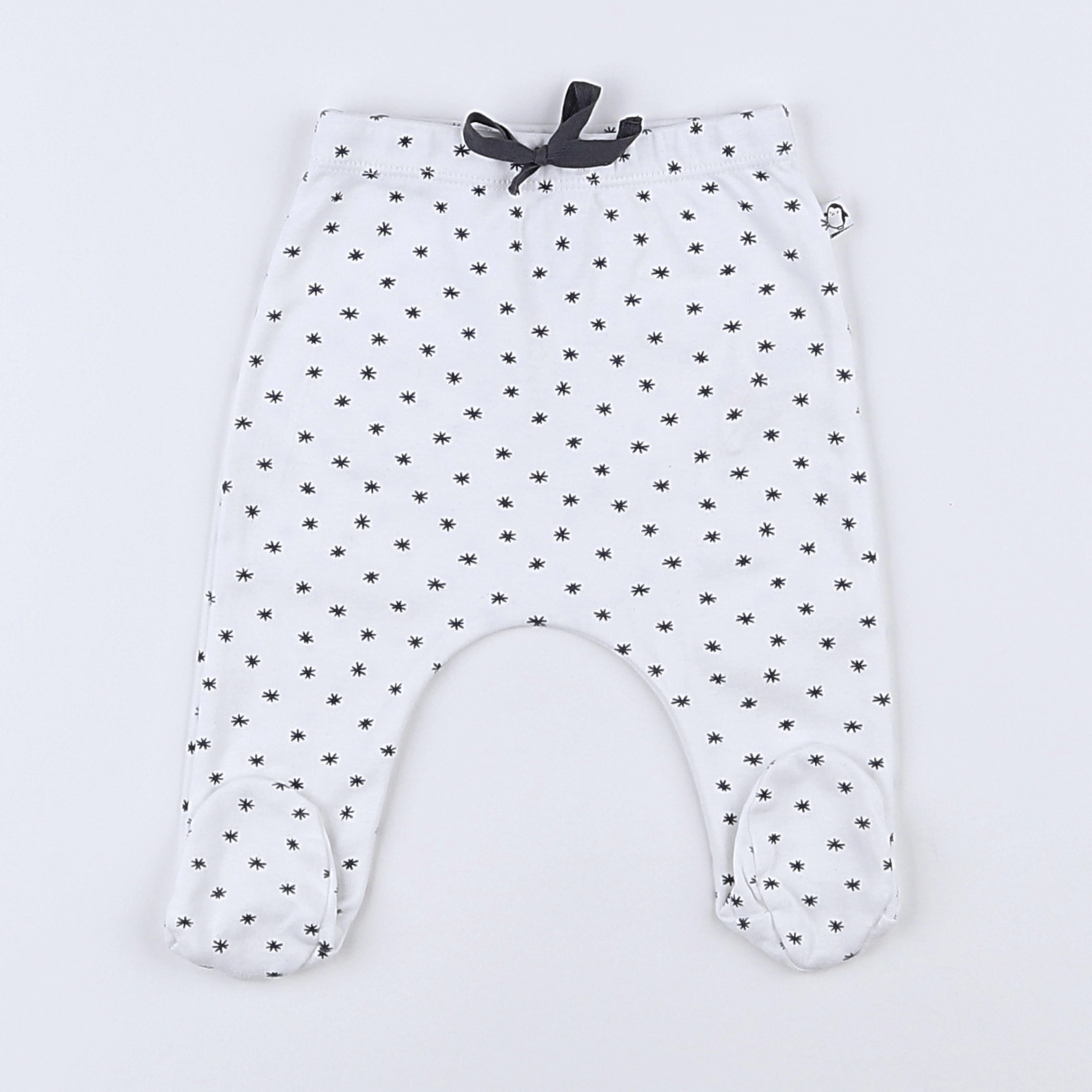 Absorba - legging blanc, gris - 3 mois