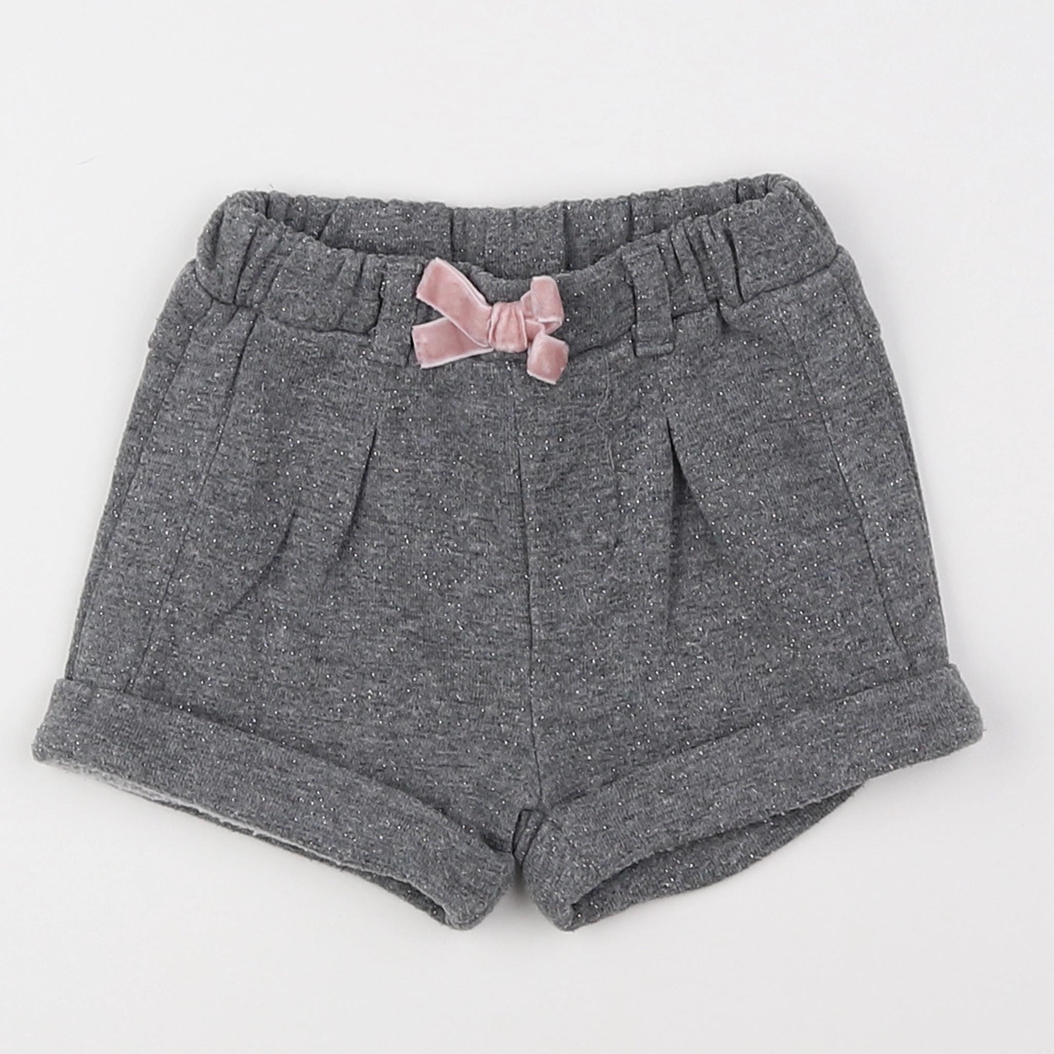 Vertbaudet - short gris - 3 mois