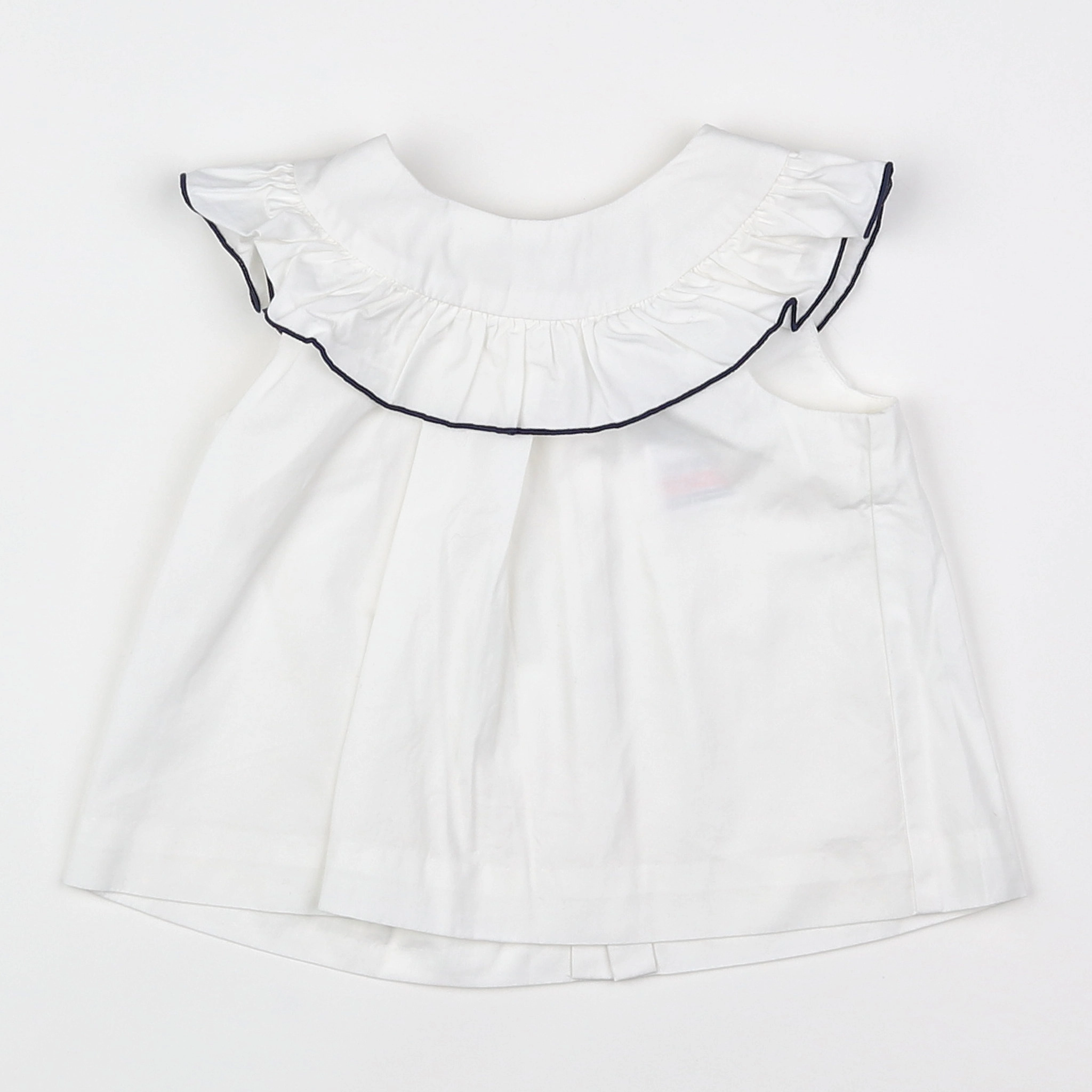 Jacadi - blouse blanc - 12 mois