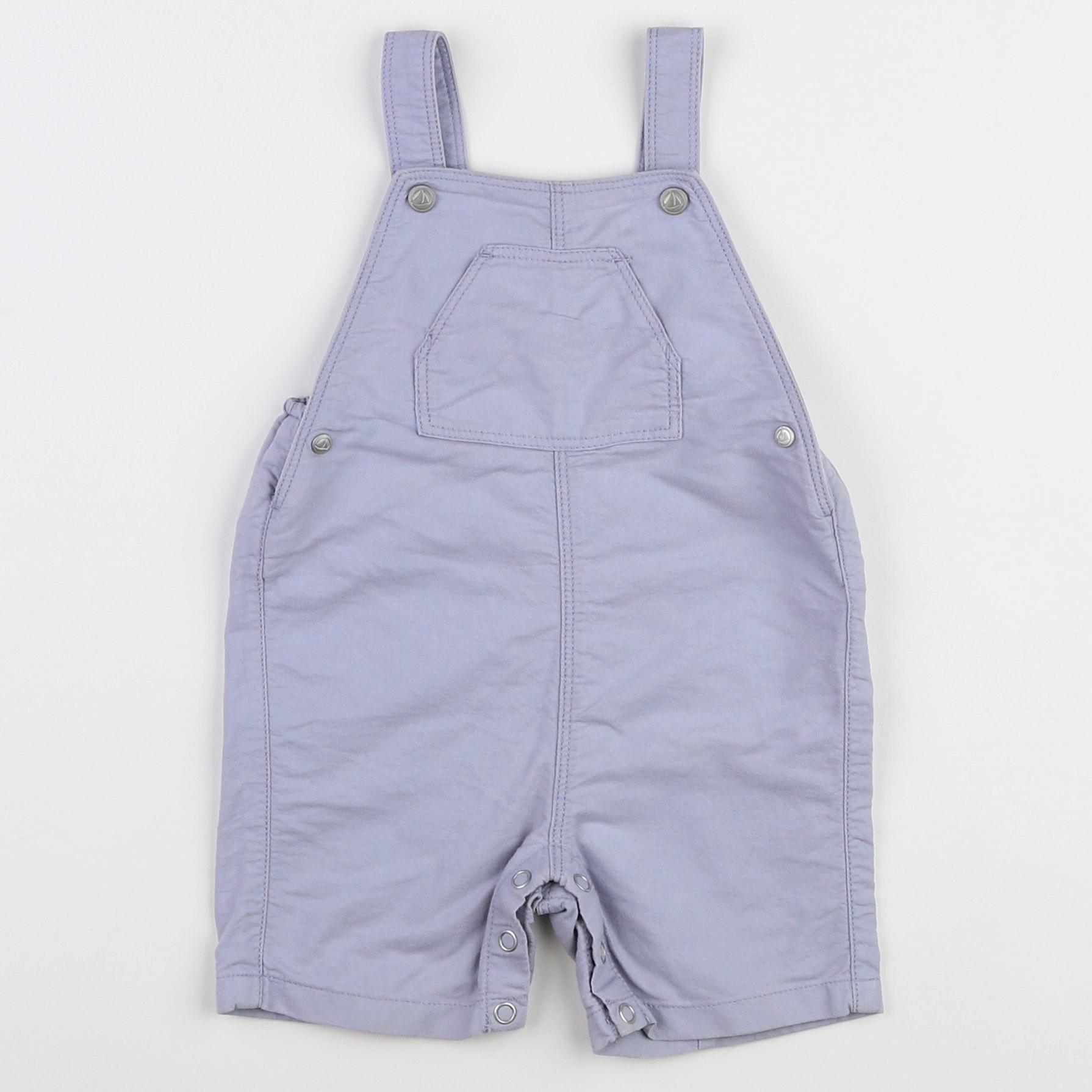 Petit Bateau - salopette violet - 12 mois