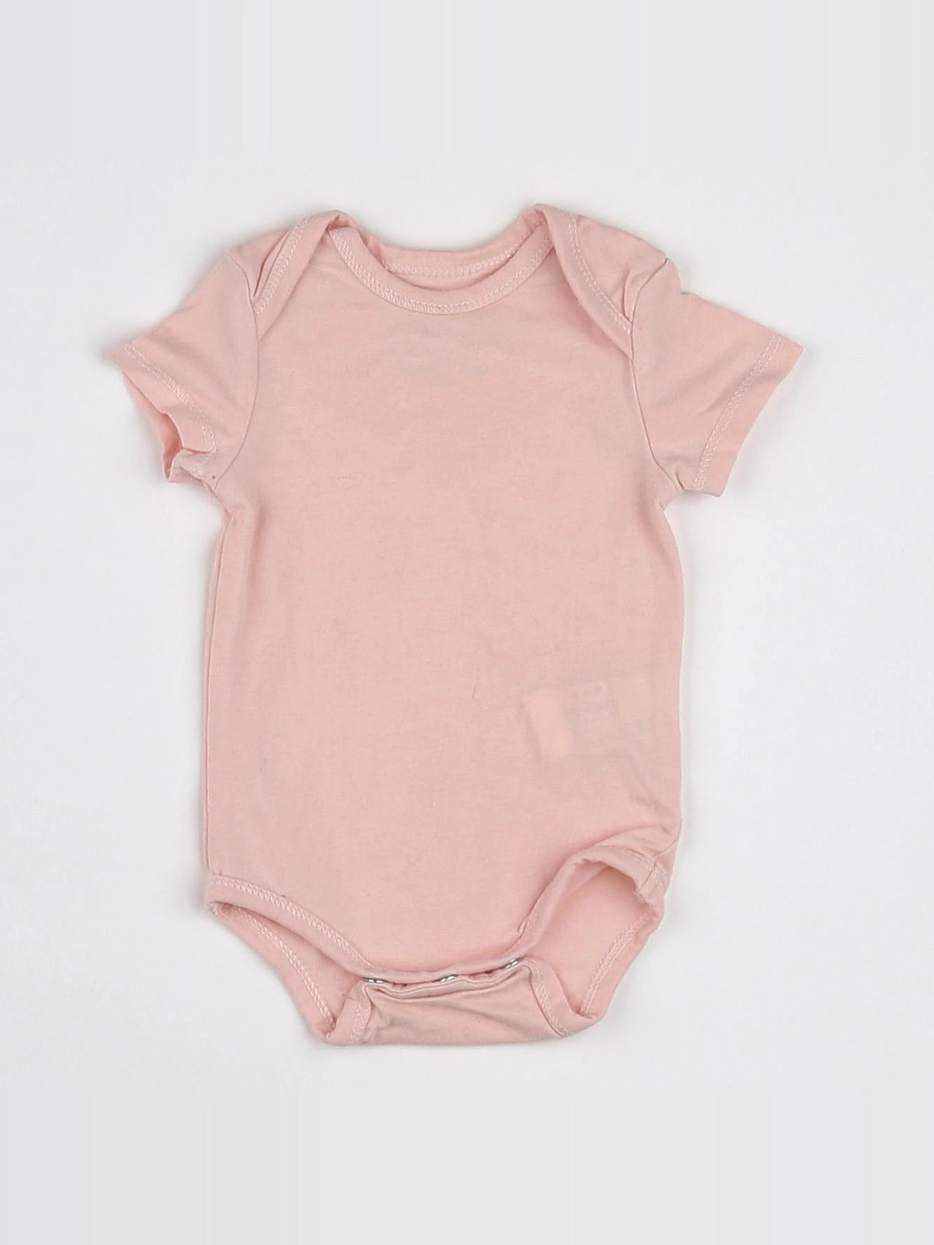 Tape à l'oeil - body rose - 1 mois