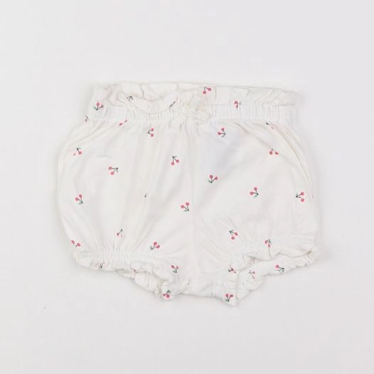 H&M - bloomer blanc - 9 mois