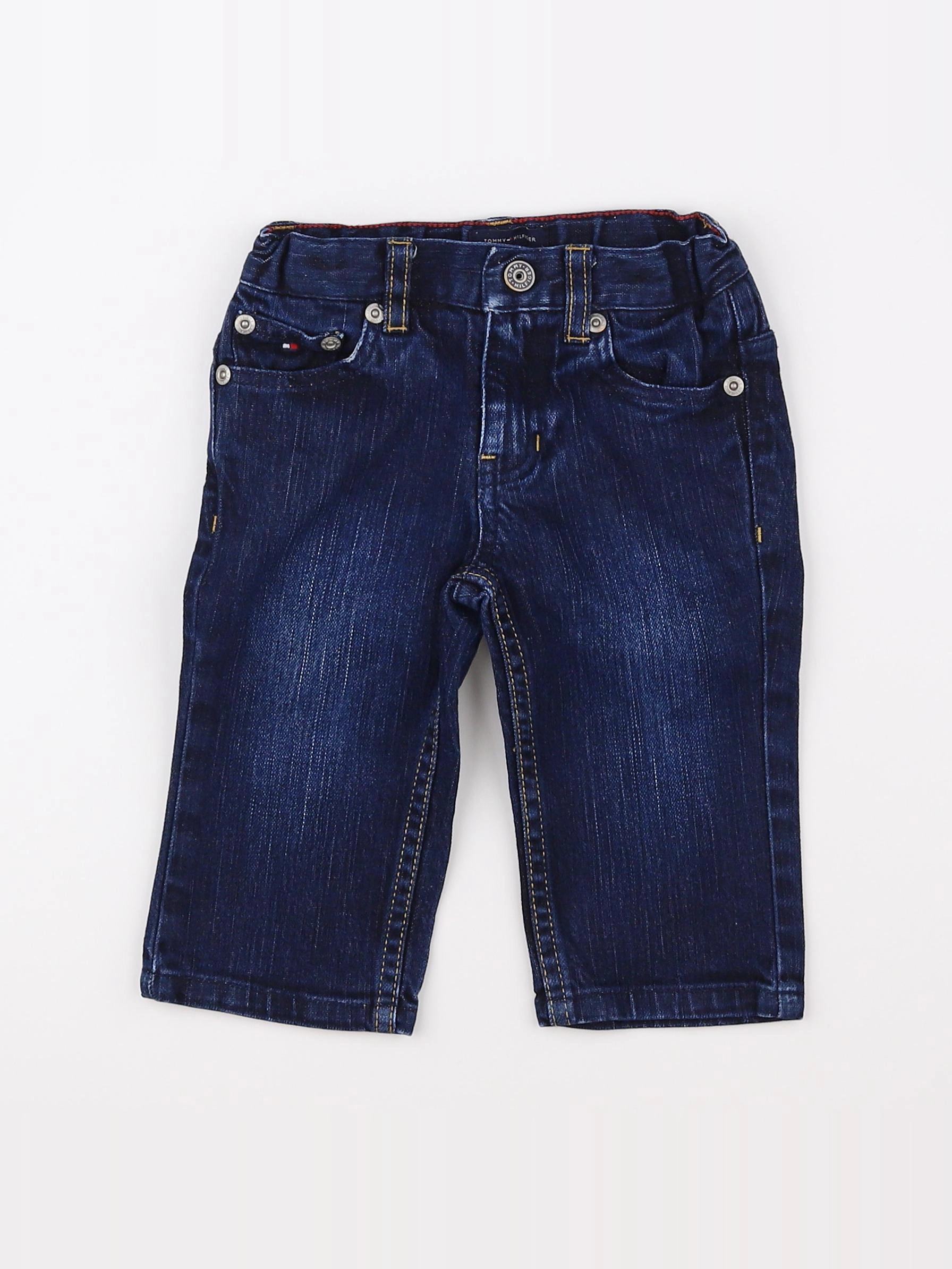 Tommy Hilfiger - jean bleu - 9/12 mois