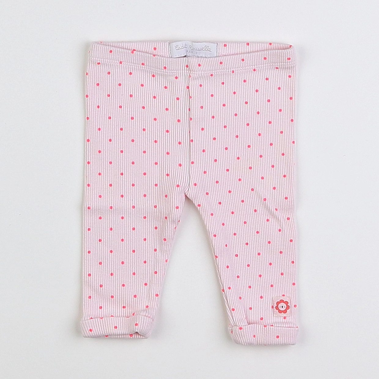 Cadet Rousselle - legging rose - 3 mois