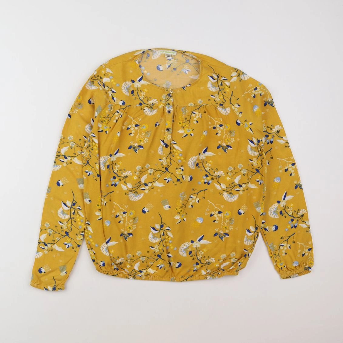 Vertbaudet - blouse jaune - 10 ans