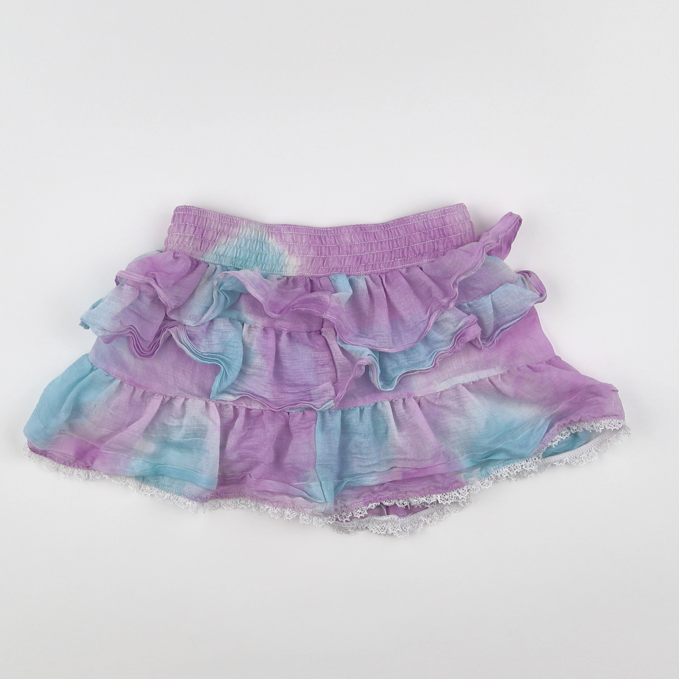 Banana Moon - jupe violet, bleu - 10 ans