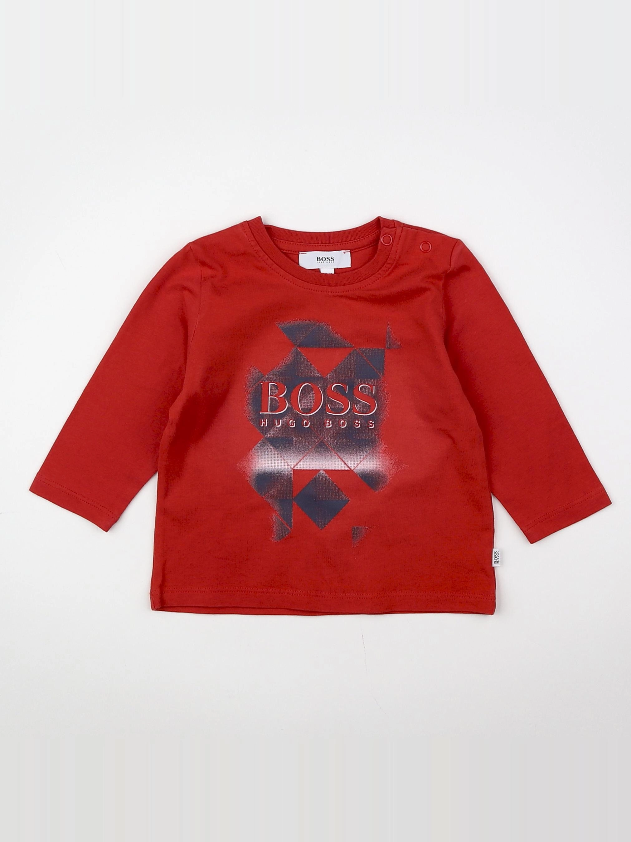 Hugo Boss - tee-shirt rouge - 9 mois