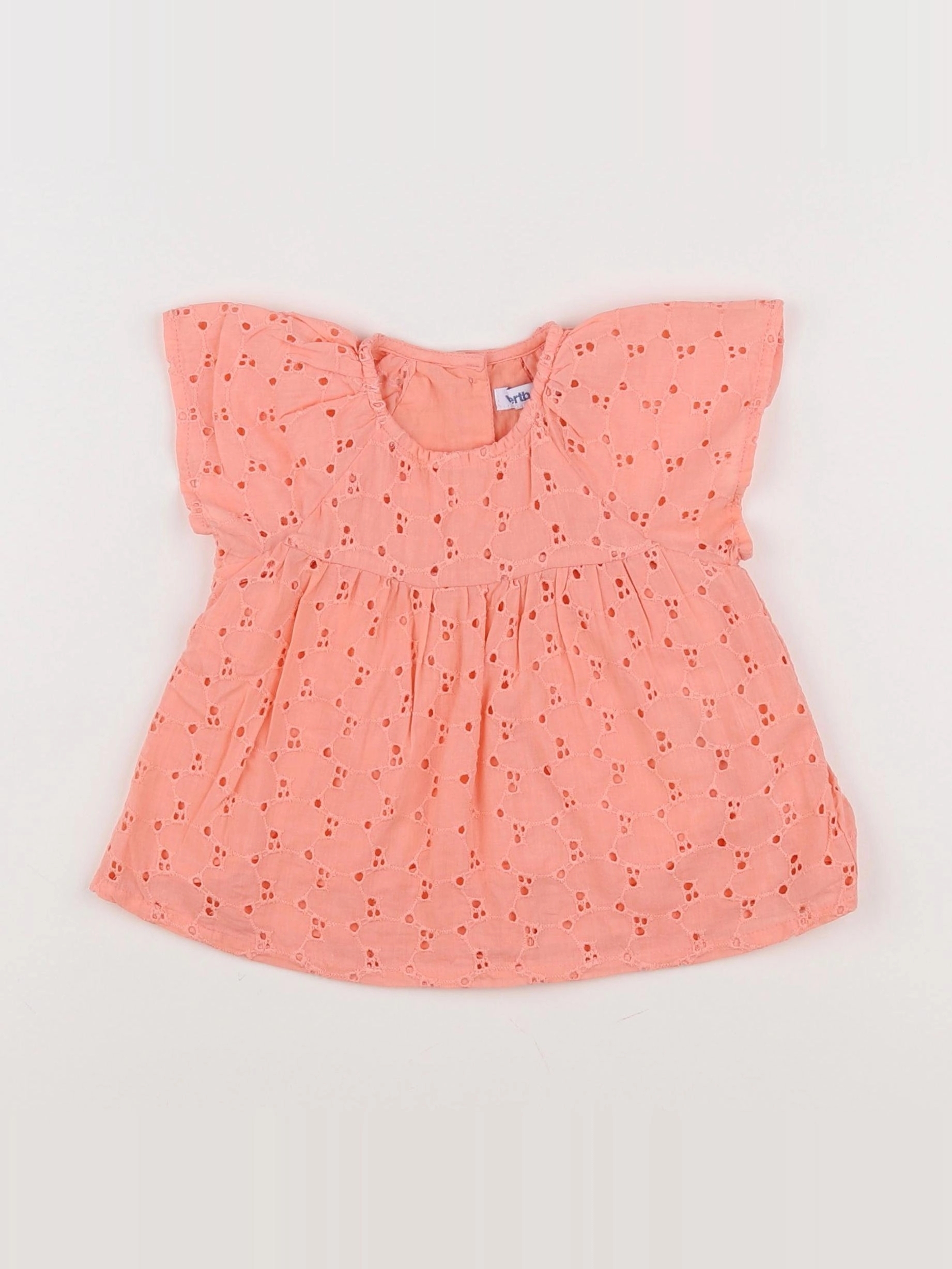 Vertbaudet - blouse rose - 12 mois
