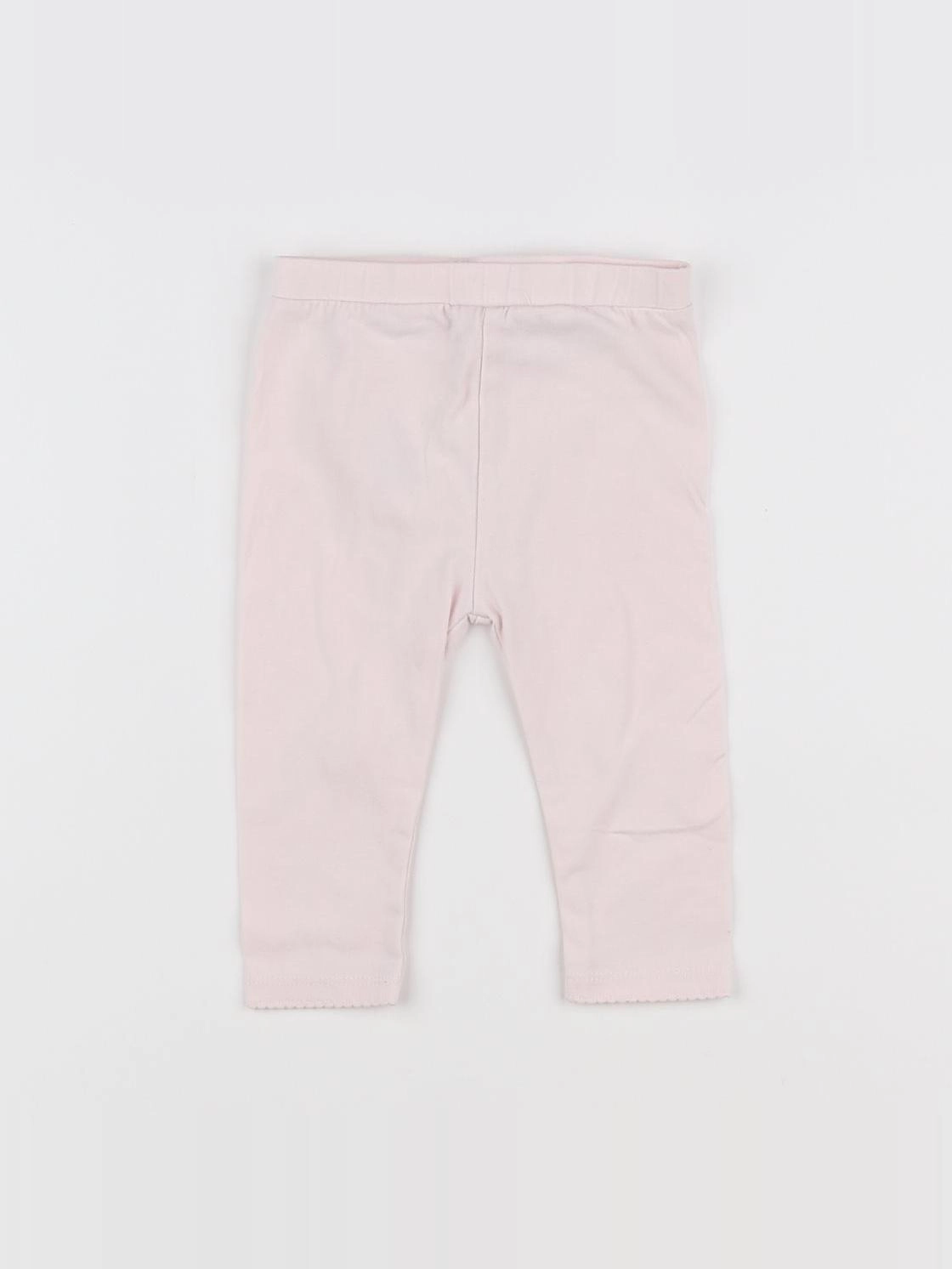 Vertbaudet - legging rose - 12 mois