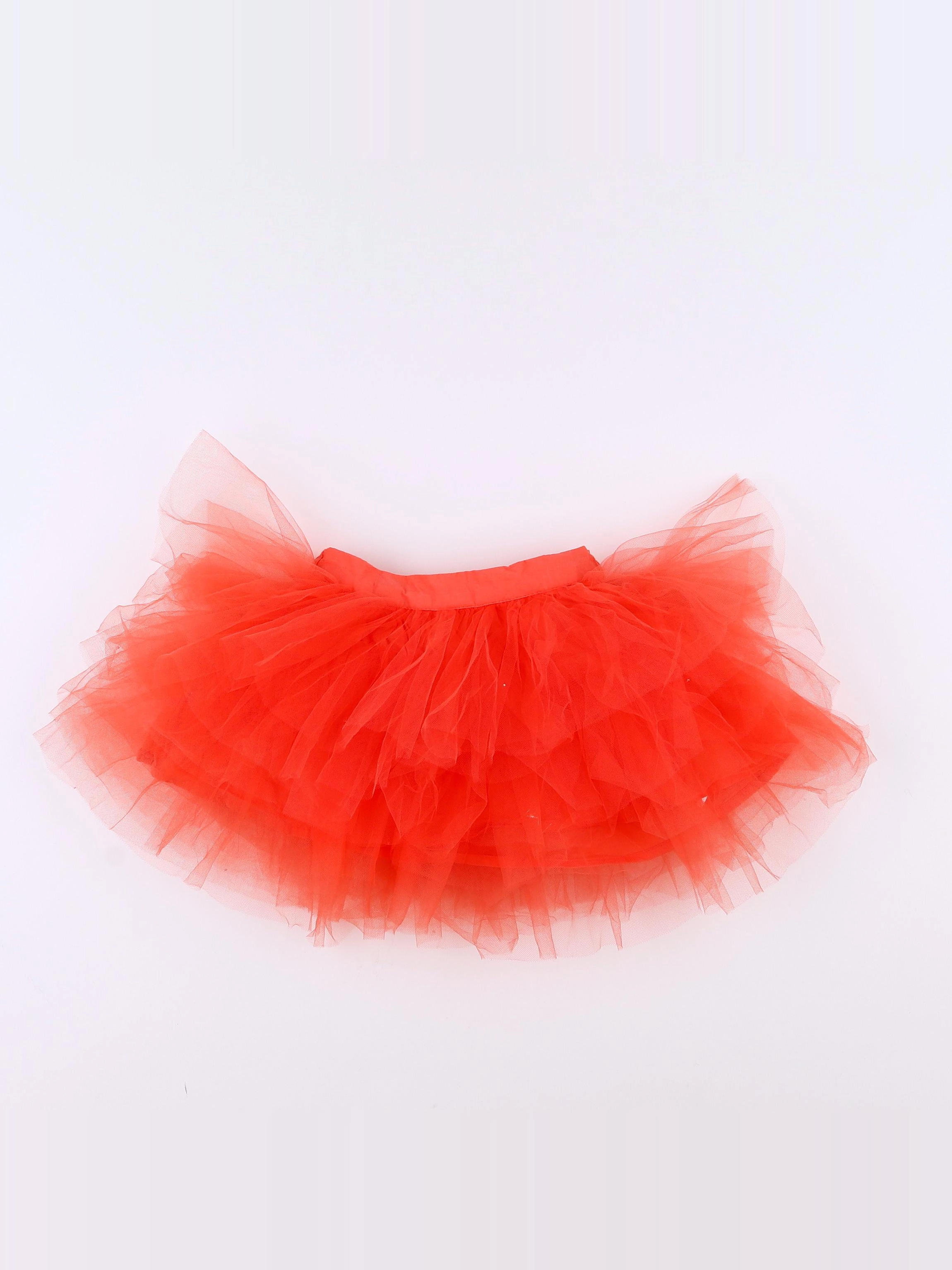 Vertbaudet - jupe orange - 9 mois