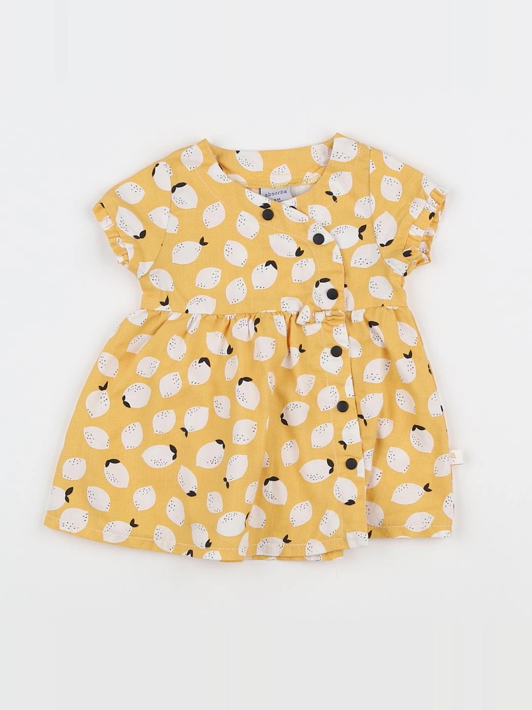 Absorba - robe jaune - 3 mois