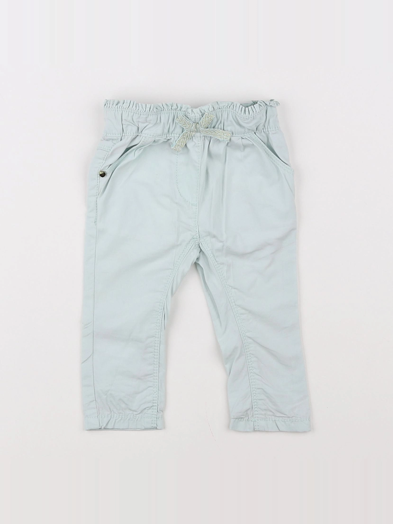 Tape à l'oeil - pantalon vert - 3 mois