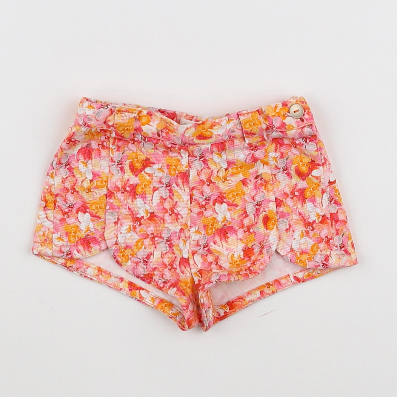 Zara - short Rose - 6/9 mois