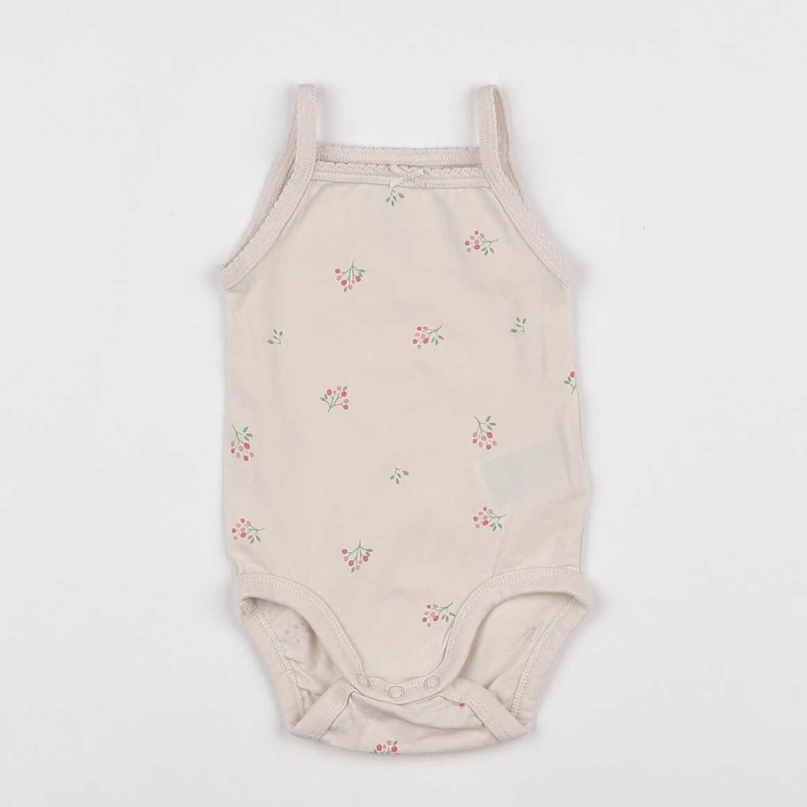 H&M - body beige - 3 mois