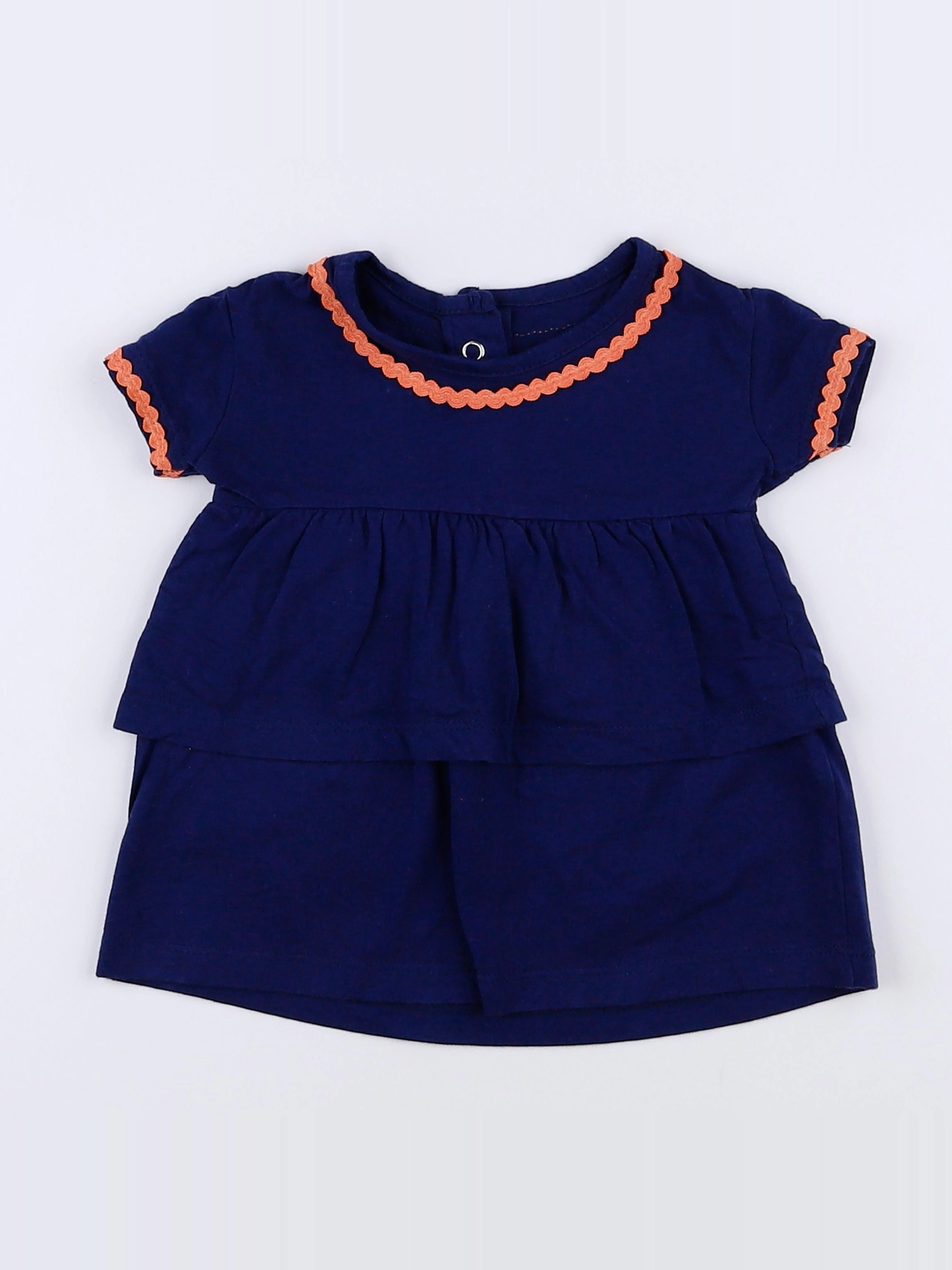 La Redoute - robe bleu - 3 mois