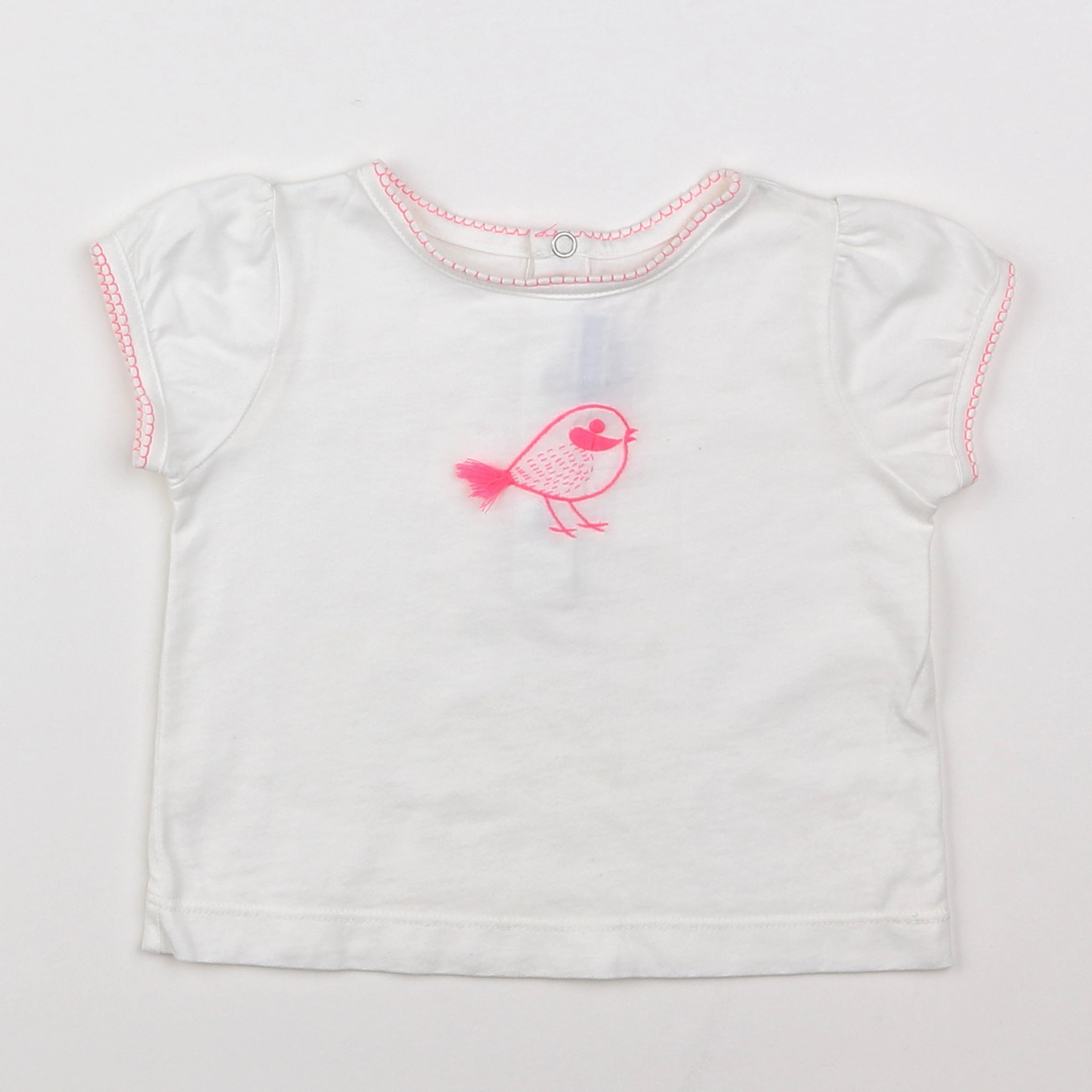 Jacadi - tee-shirt blanc - 12 mois