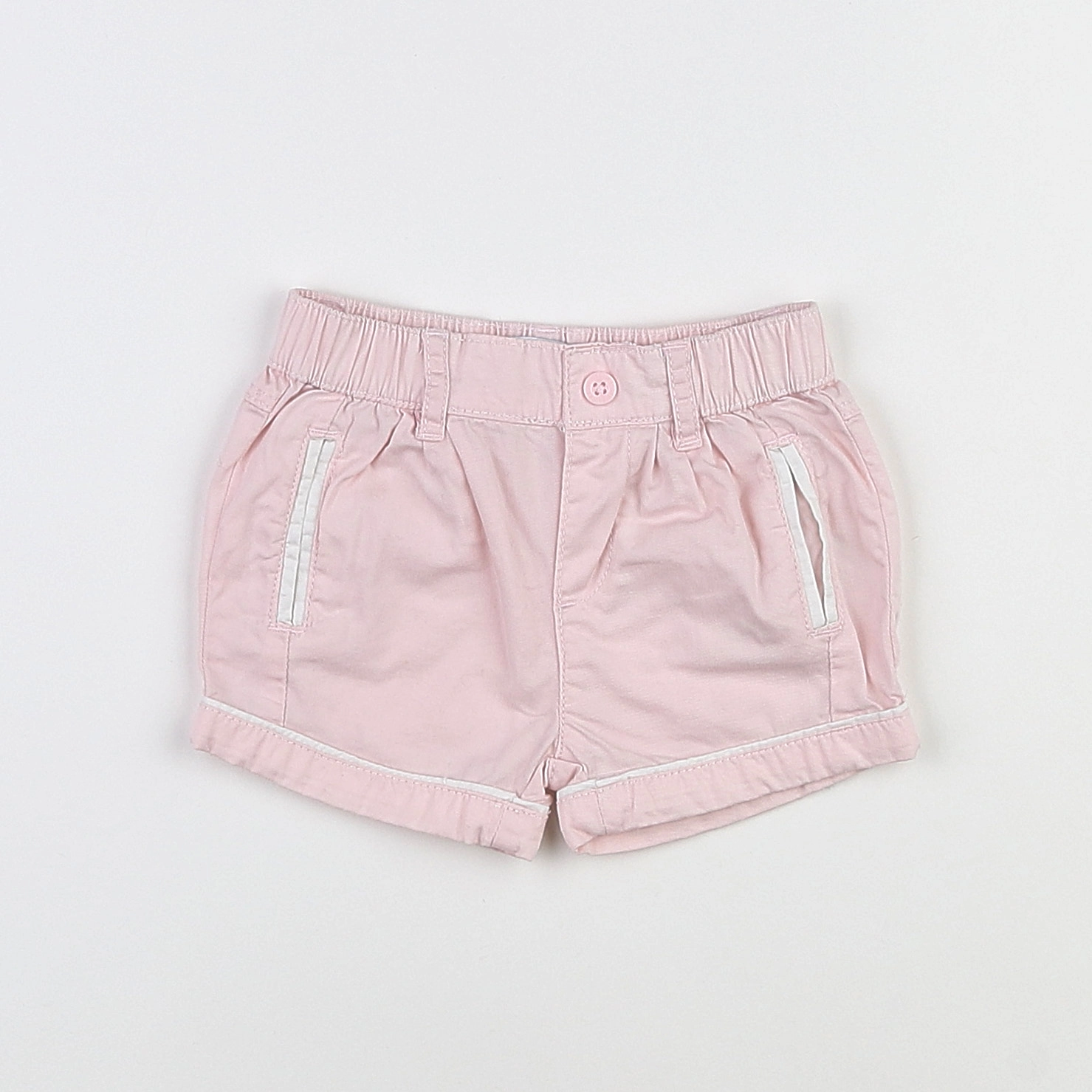 Vertbaudet - short rose - 9 mois