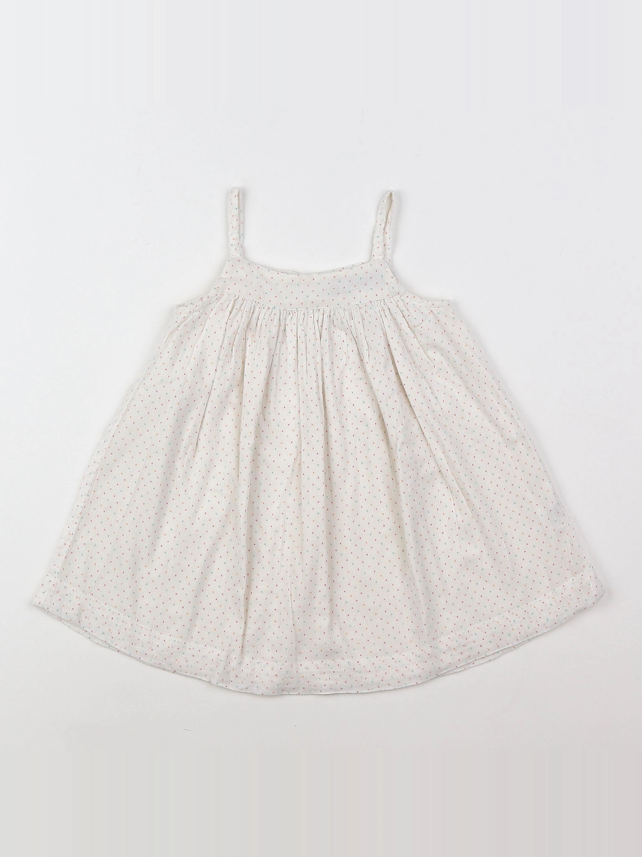 Boutchou - blouse blanc - 12 mois