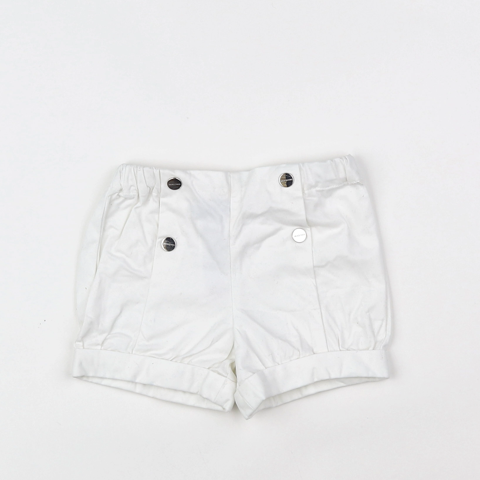 Jacadi - short blanc - 12 mois
