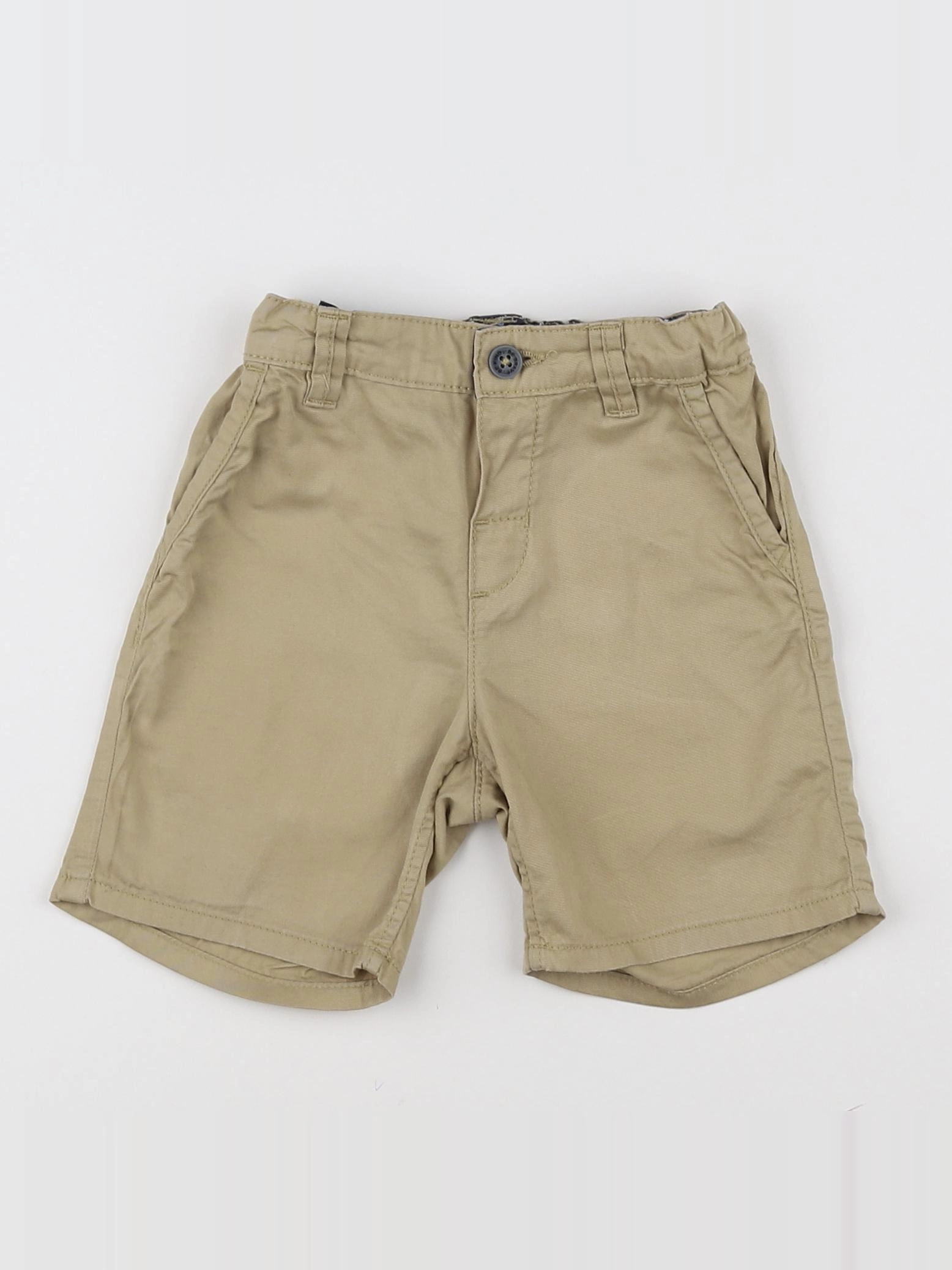 H&M - short beige - 9/12 mois
