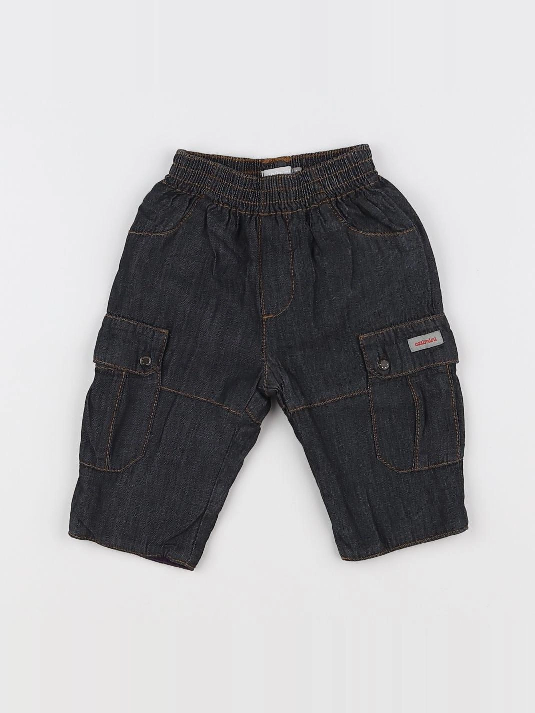 Catimini - pantalon bleu - 3 mois