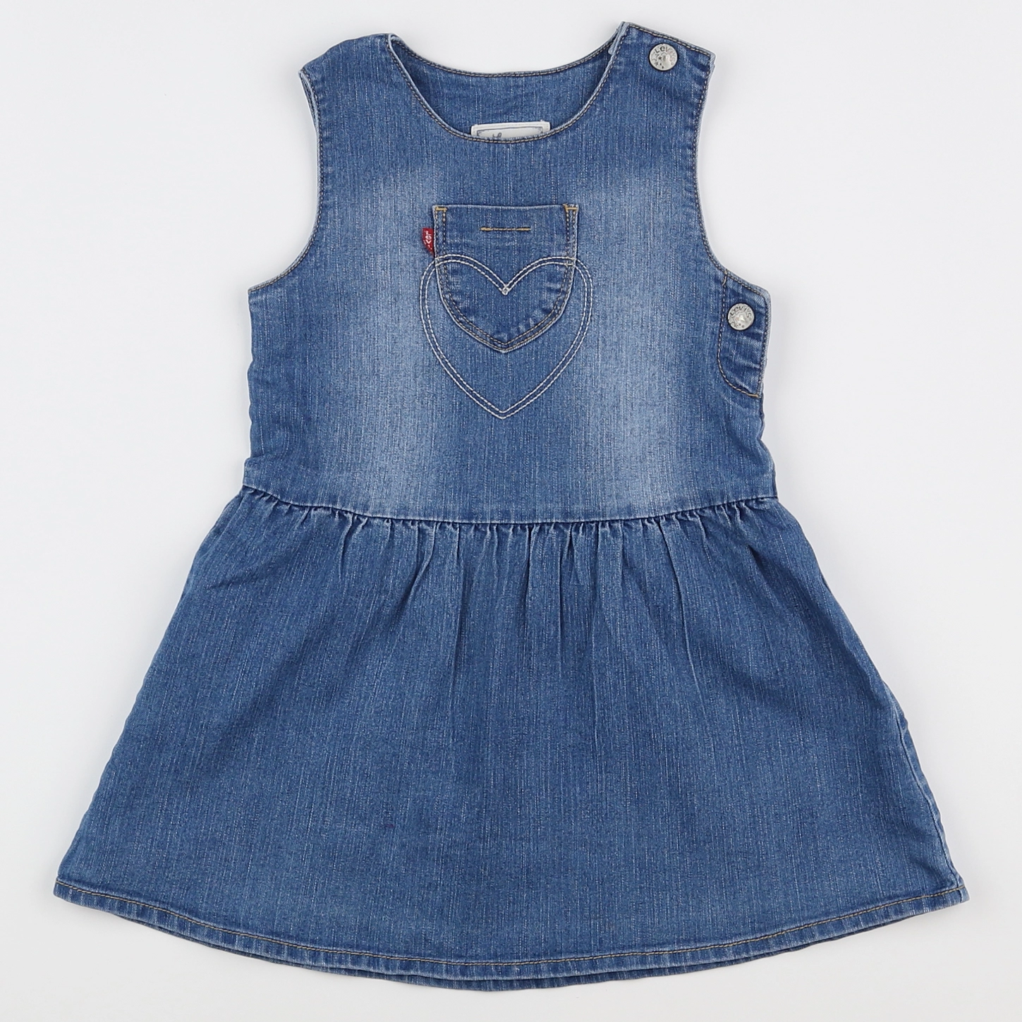 Levi's - robe bleu - 3 ans