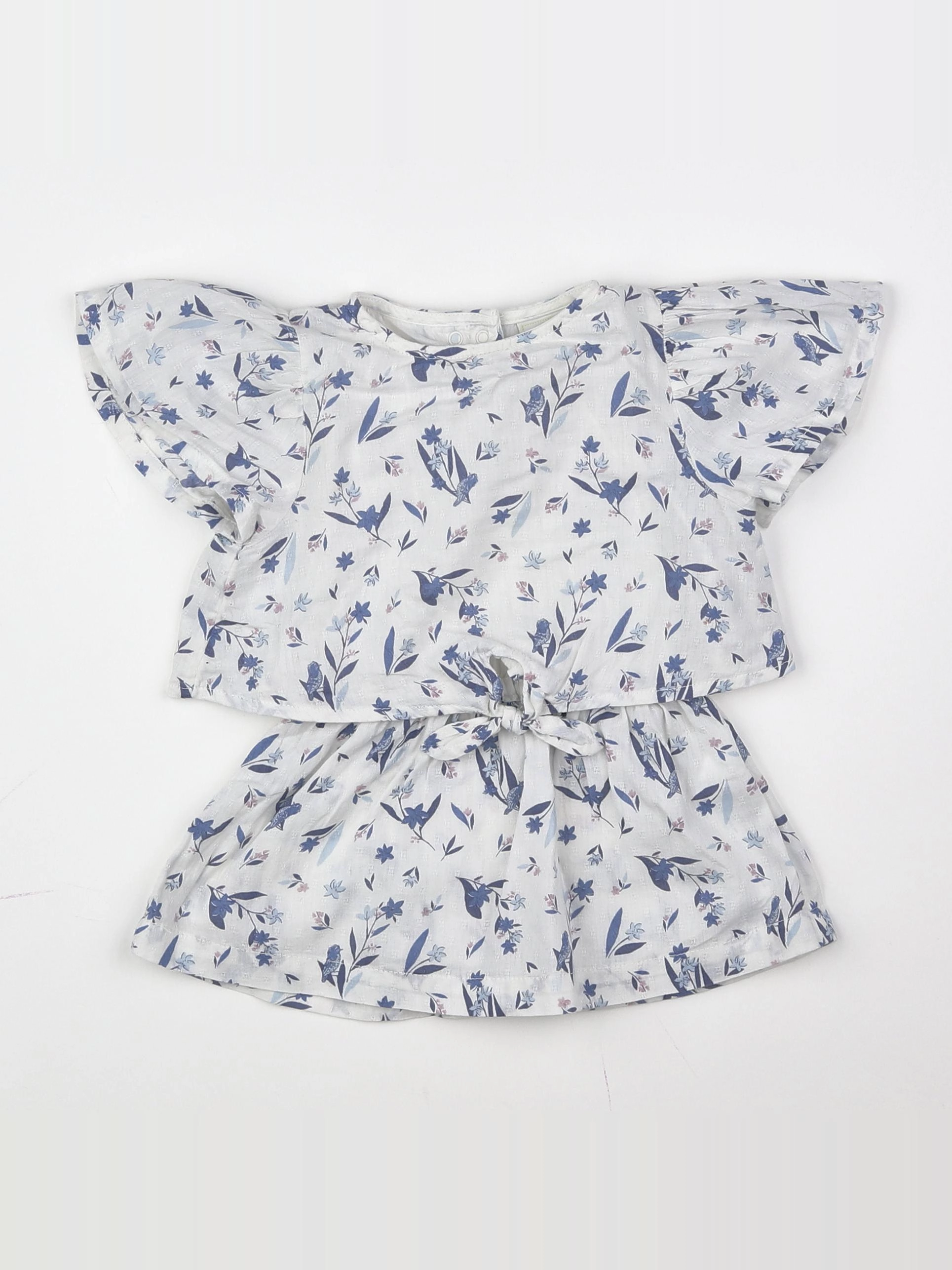 Tape à l'oeil - robe bleu - 6 mois