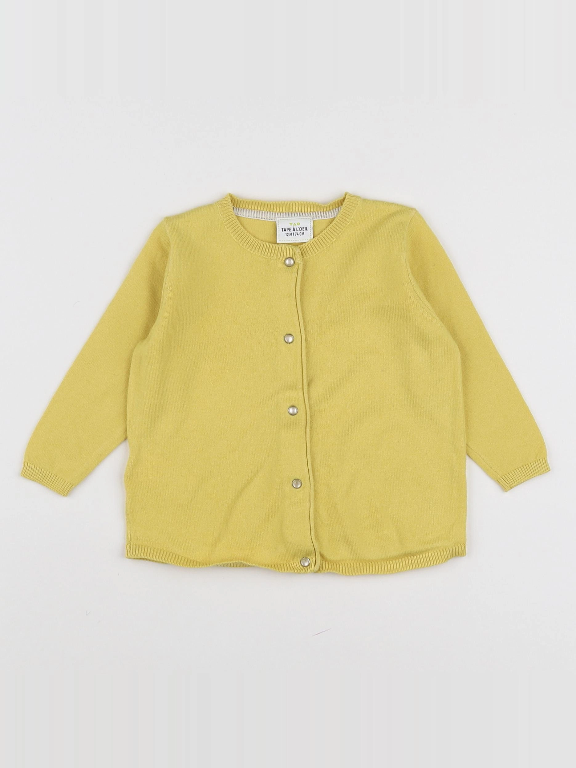 Tape à l'oeil - gilet jaune - 12 mois