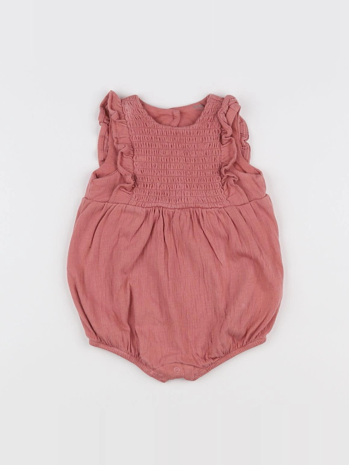 Vertbaudet - combinaison rose - 3 mois