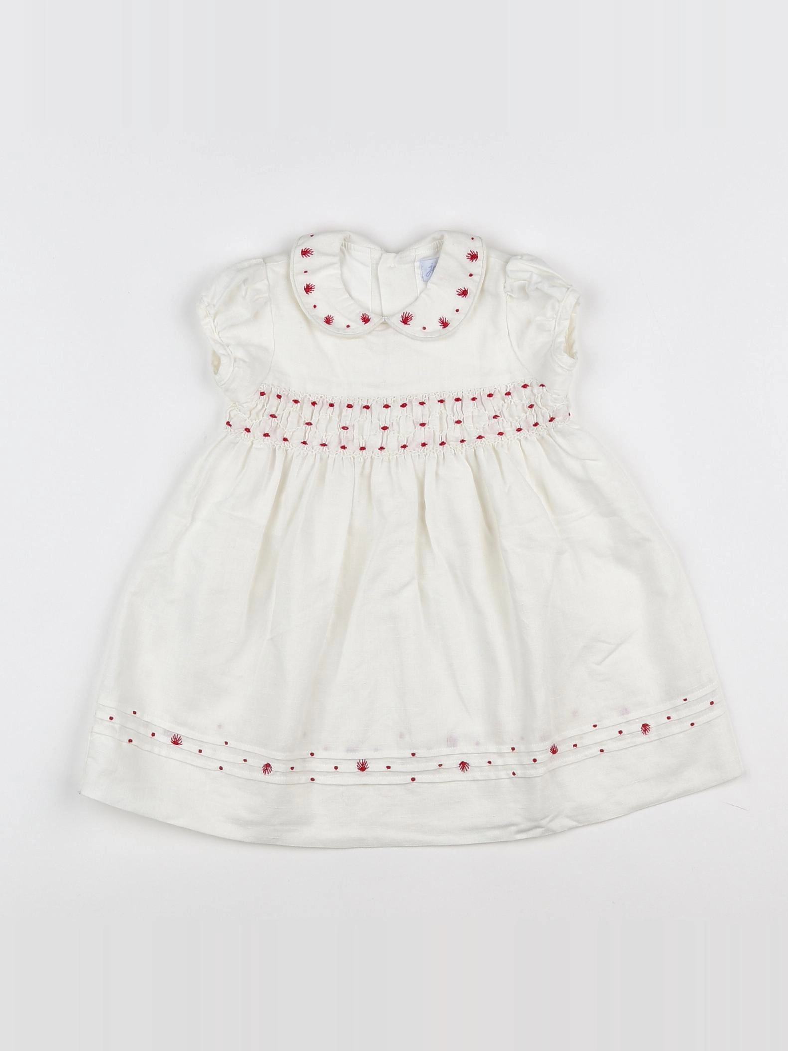 Jacadi - robe beige - 12 mois