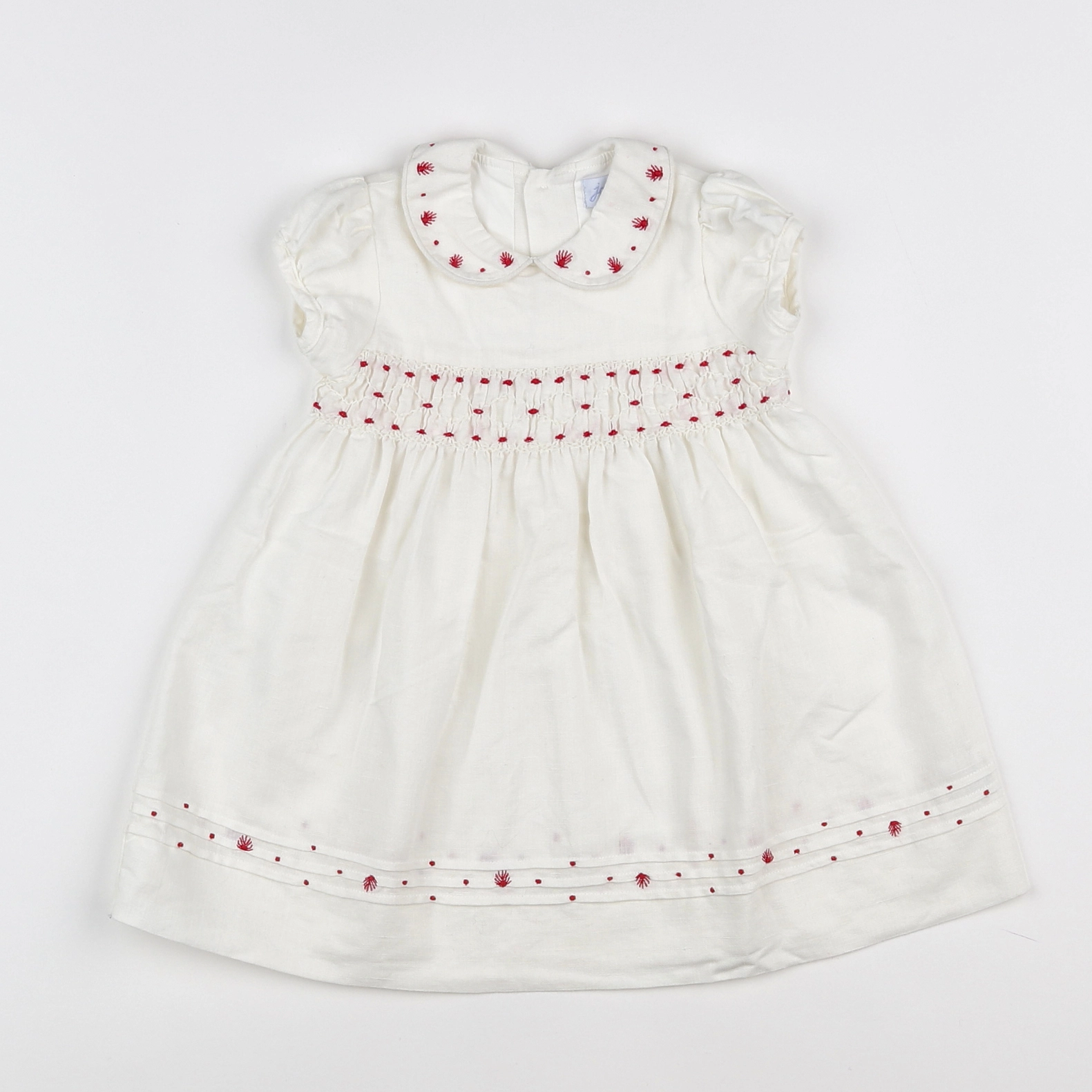 Jacadi - robe beige - 12 mois