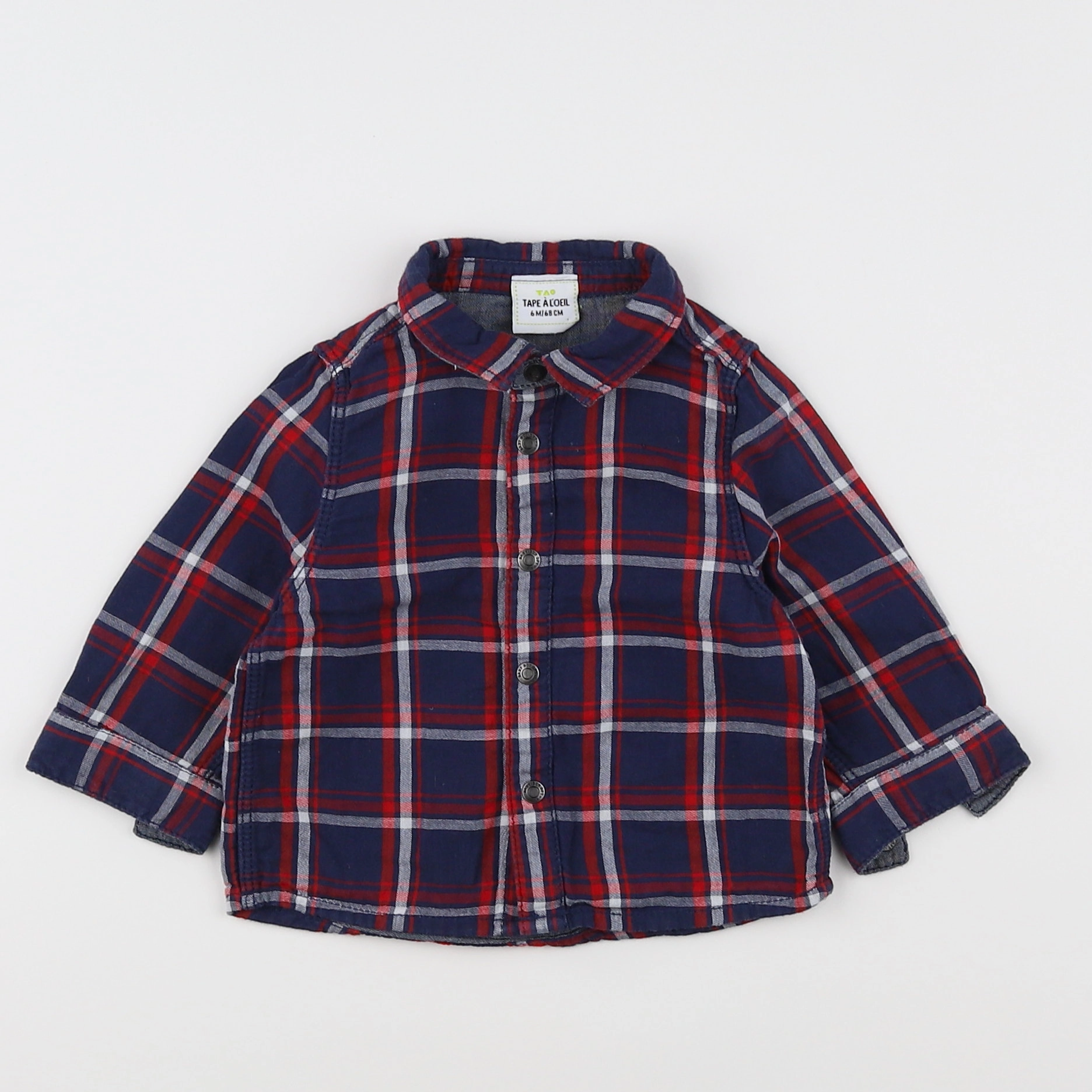 Tape à l'oeil - chemise multicolore - 6 mois