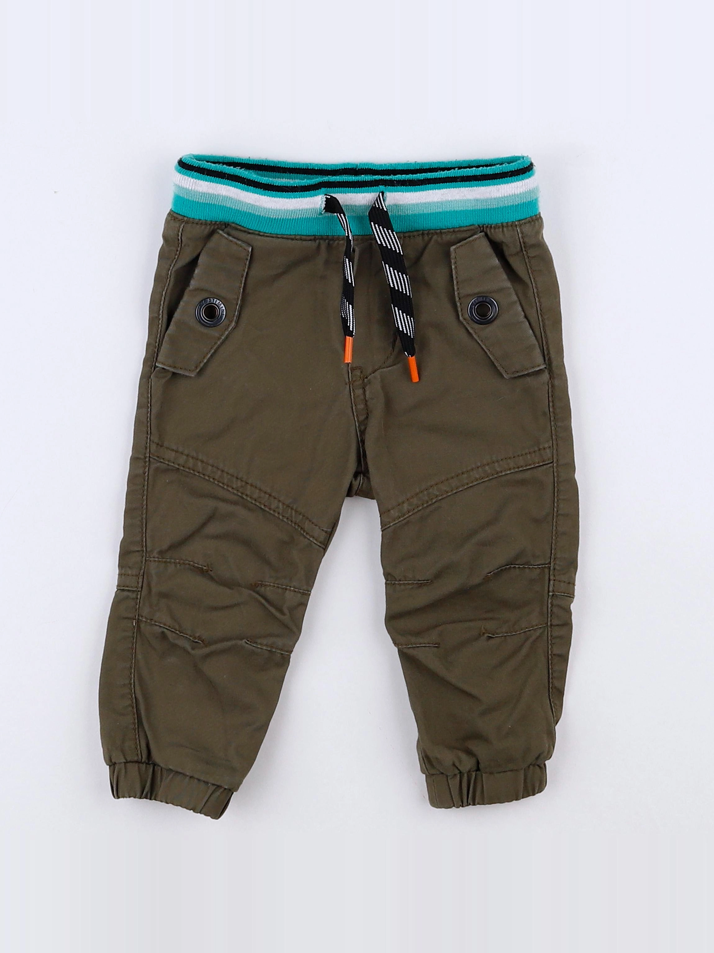 Catimini - pantalon vert - 9 mois