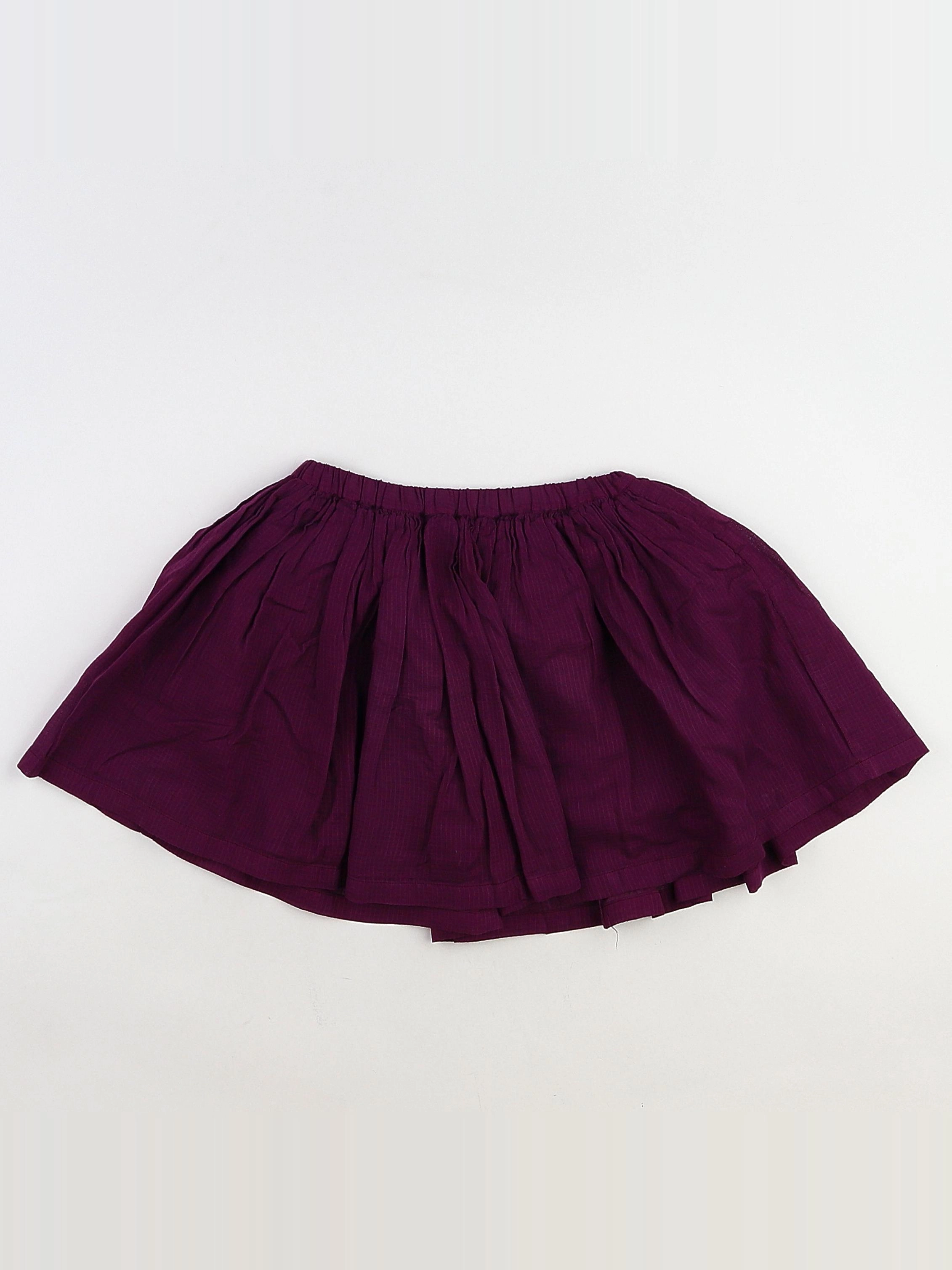 Bonton - jupe violet - 6 ans