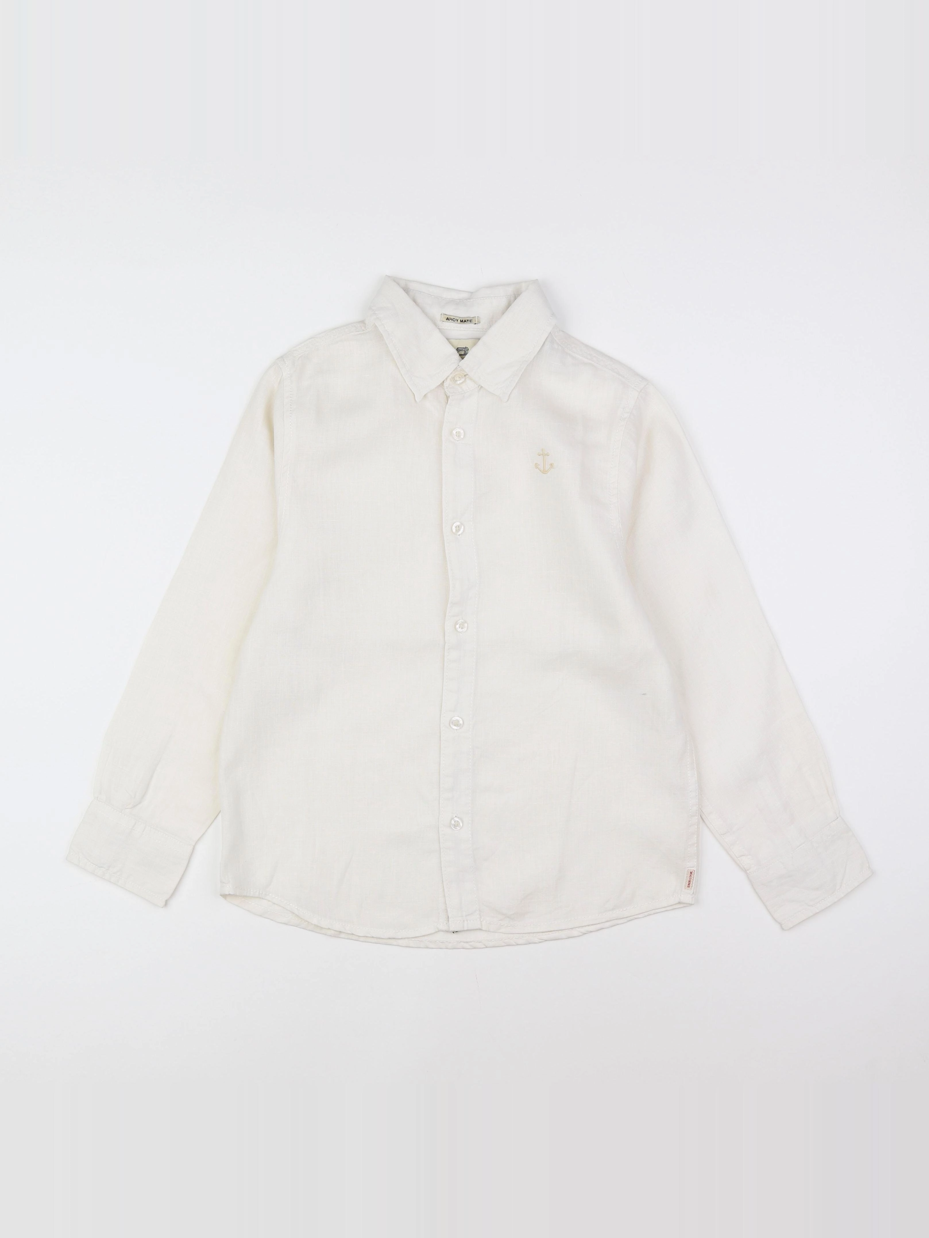 Scotch Shrunk - chemise blanc - 8 ans